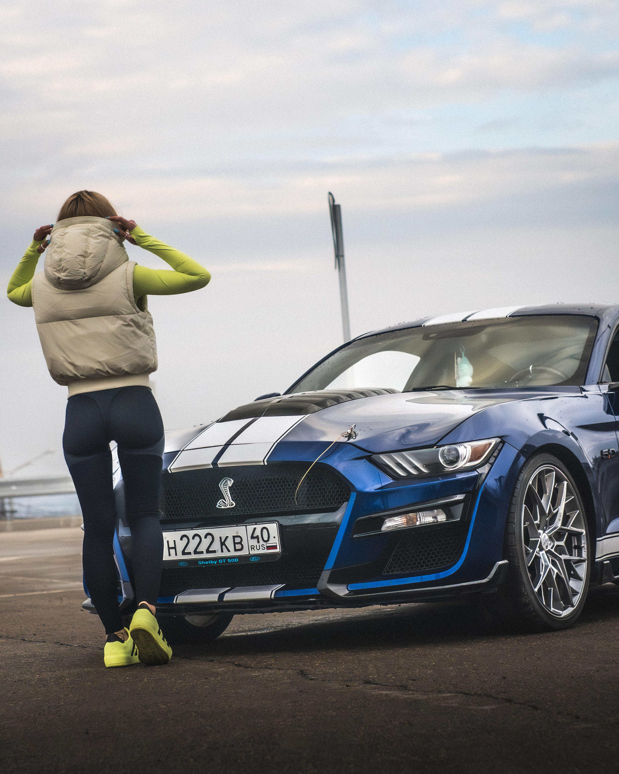 SHELBY GT500. Автомобильный фотограф в Москве
