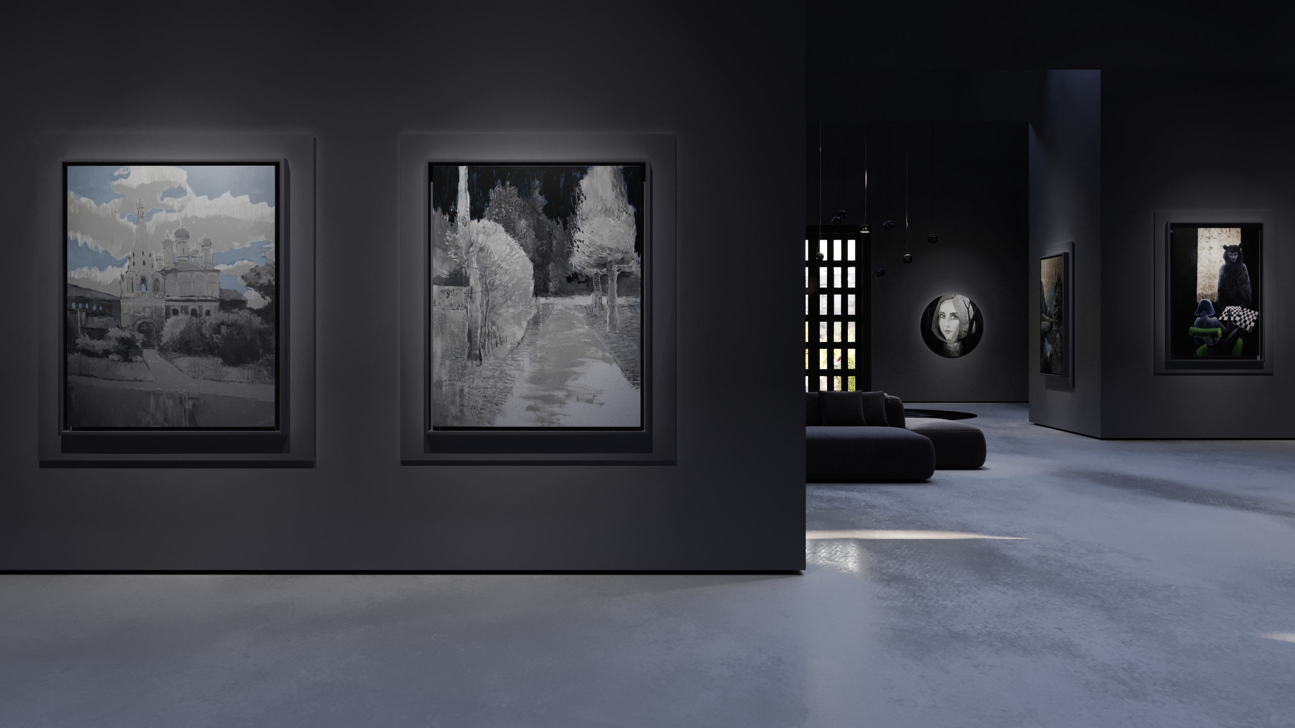 Онлайн выставка. Paintings by the artist Sergey Ratchin