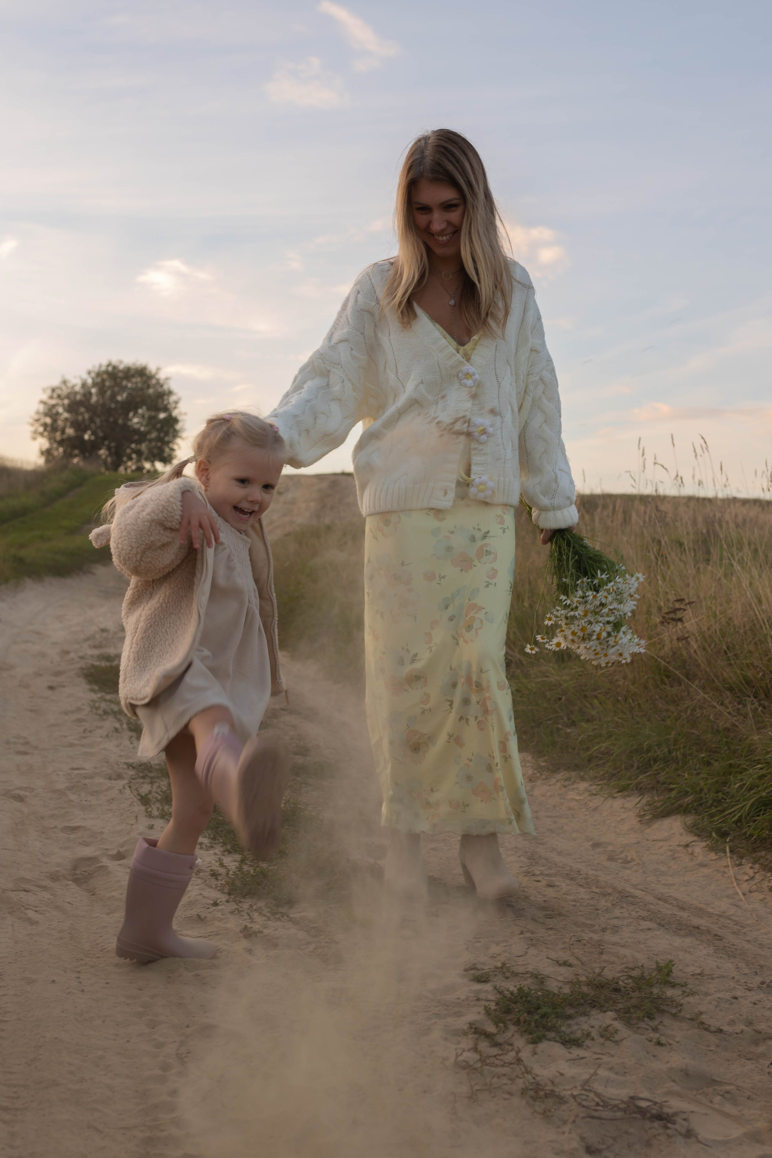 За ромашками!. Семейный фотограф в Санкт-Петербурге Любовь Савкина