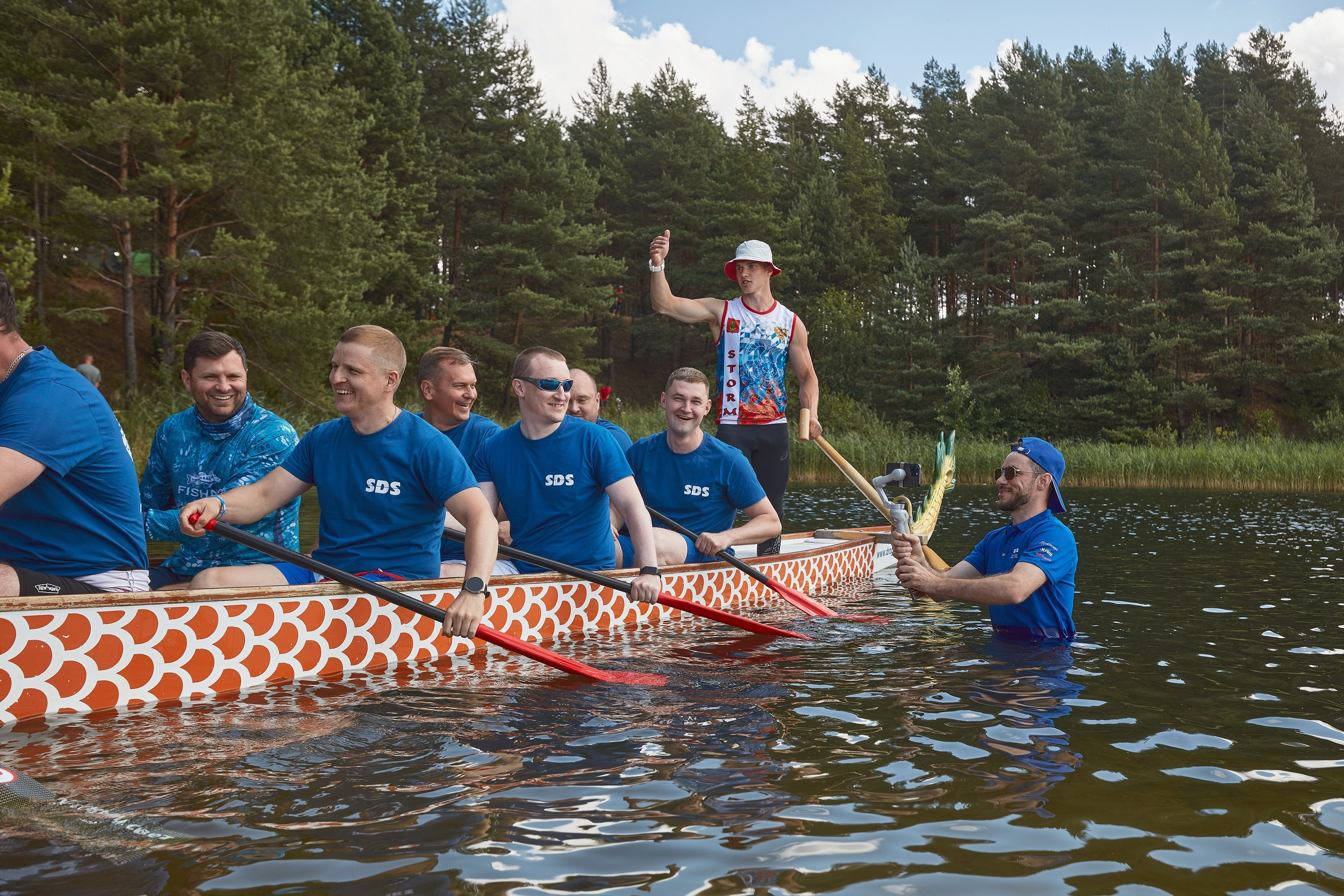 Кубок русского света и электриков по гребле на лодках класса «Дракон». Коммерческий фотограф в Москве Павел Володин — фотосъемка для бизнеса