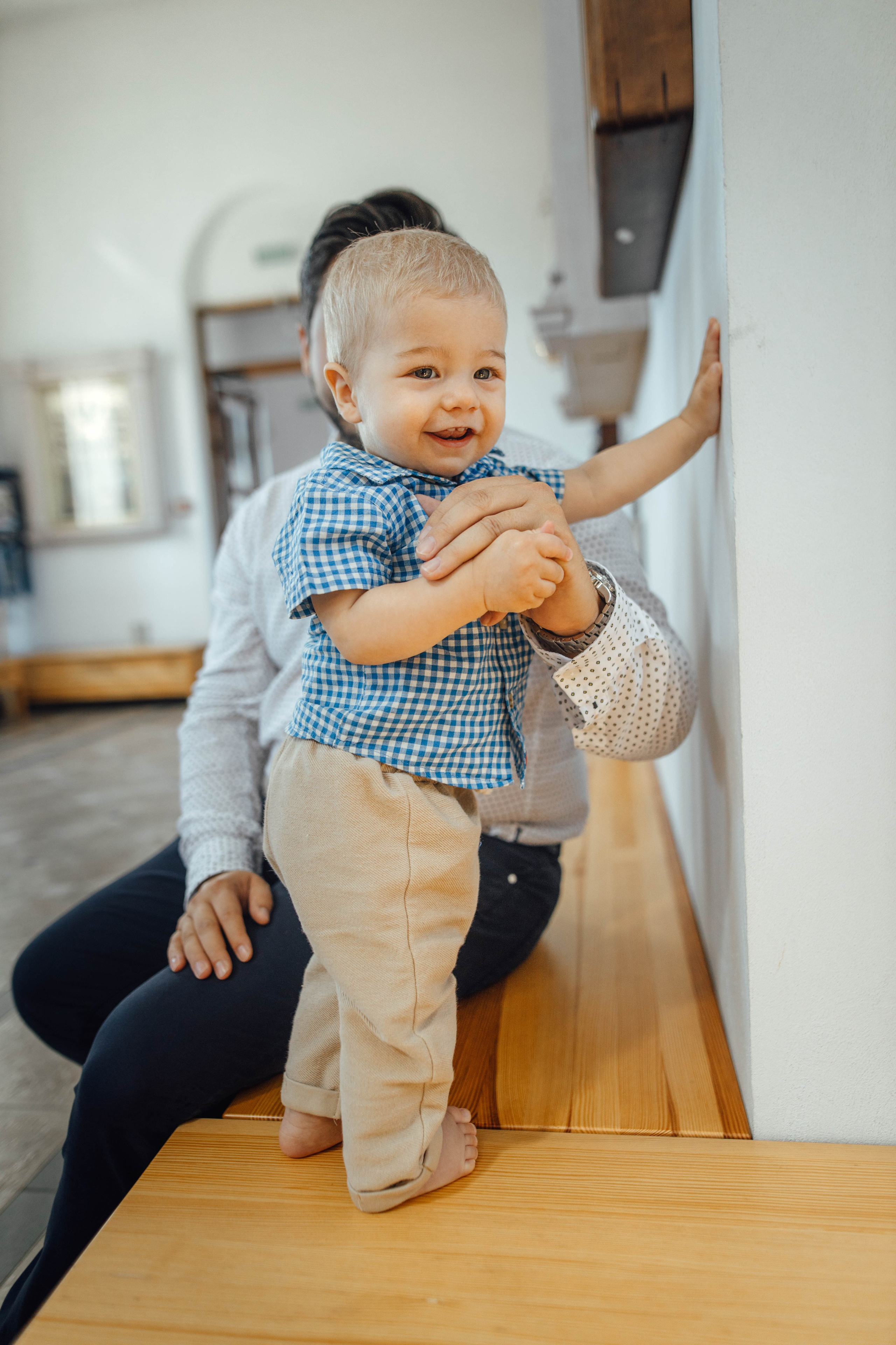 Крещение Энвера (Михаила), д. Колядищи, храм Успения Пр. Богородицы, август 2025