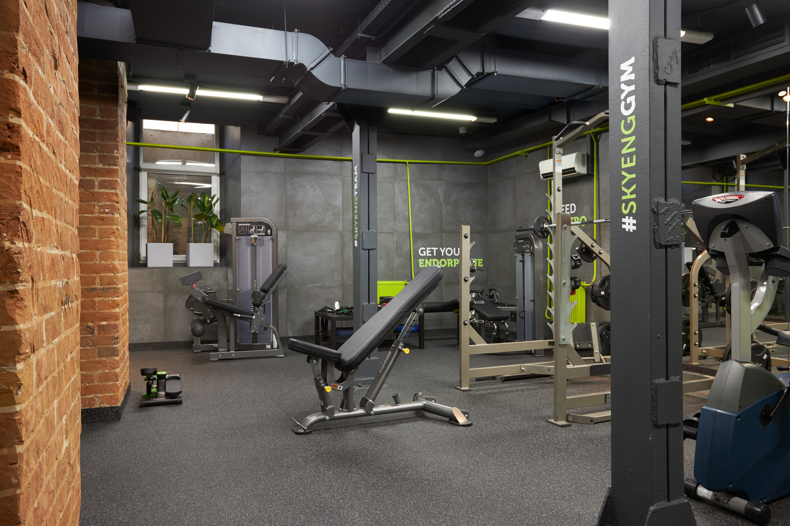 Gym interior - photographer Andrey Dunin