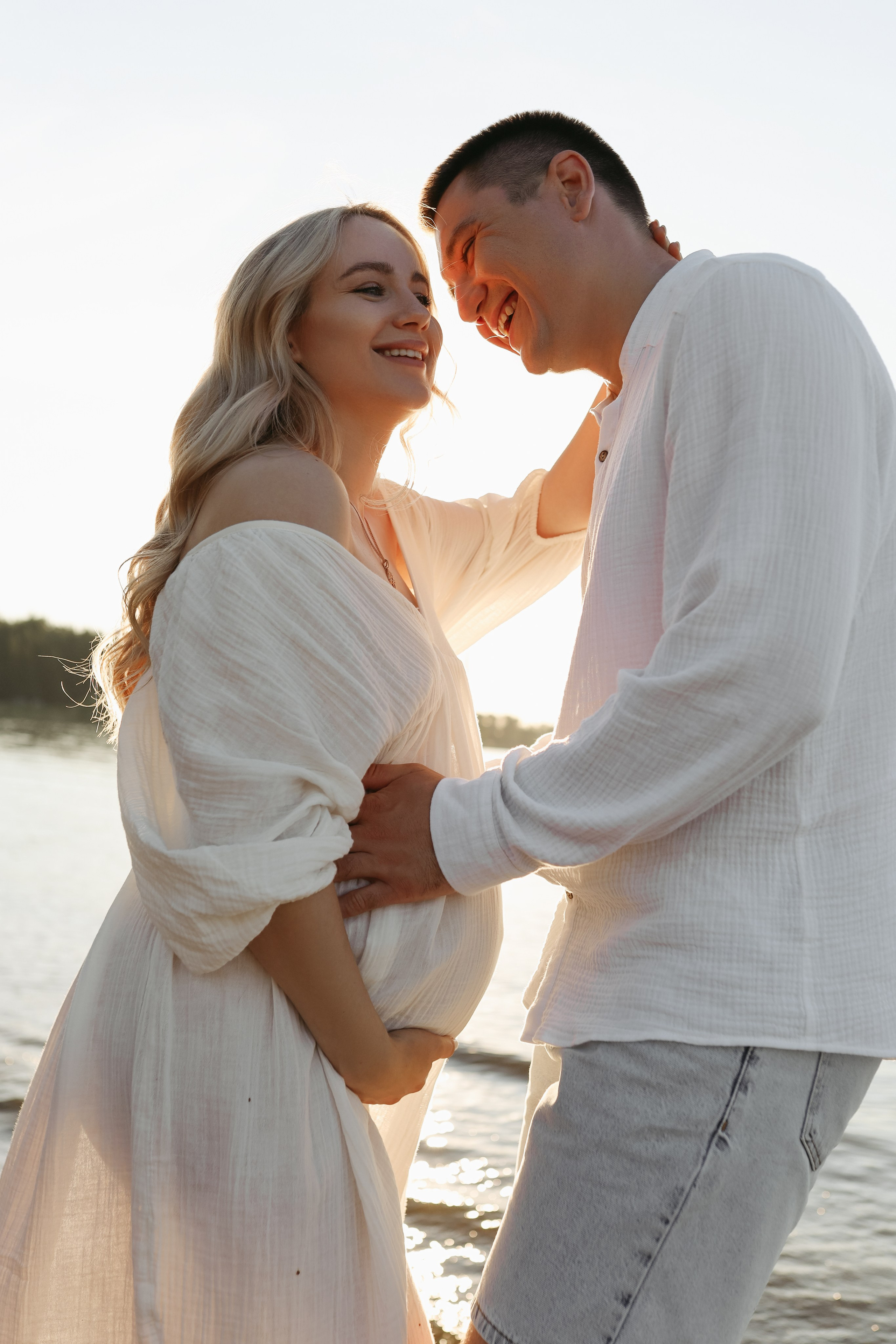 Беременность на берегу. Дьячкова Мария фотограф