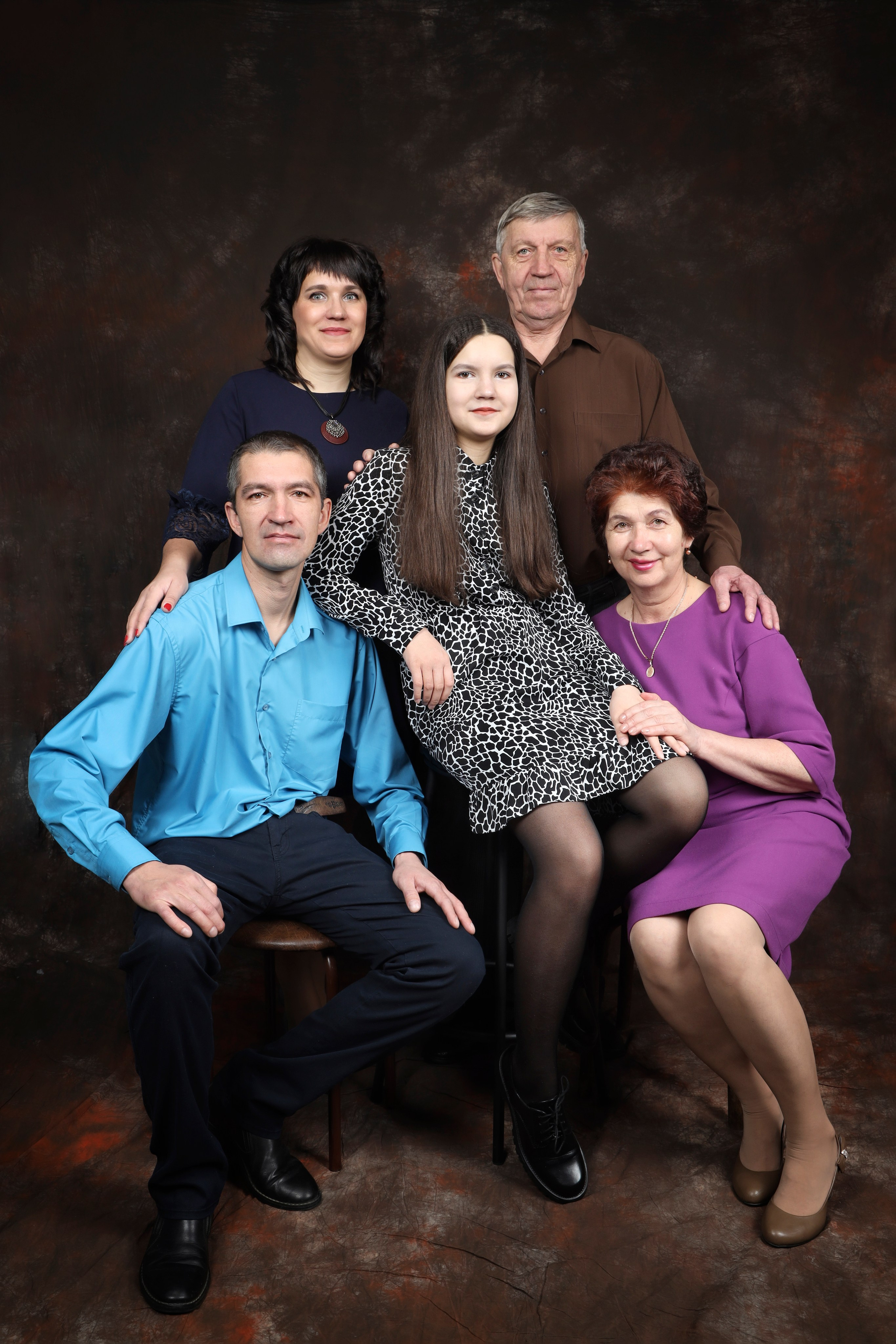 Семейное фото. Фотограф Ирина Смолина в г. Шимановске/Амурская область