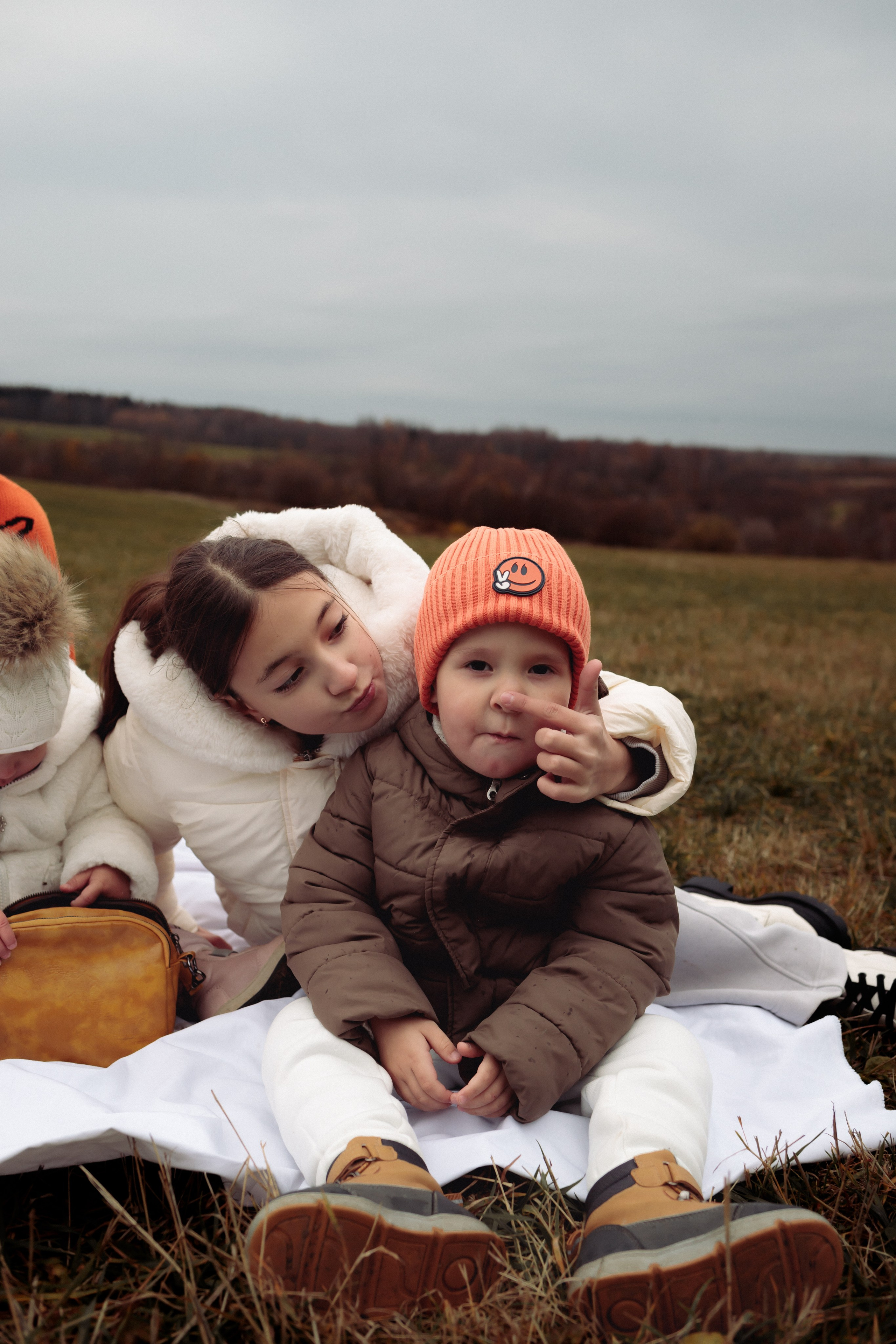 Осень, поле, дети. ФОТОГРАФ | Сыктывкар