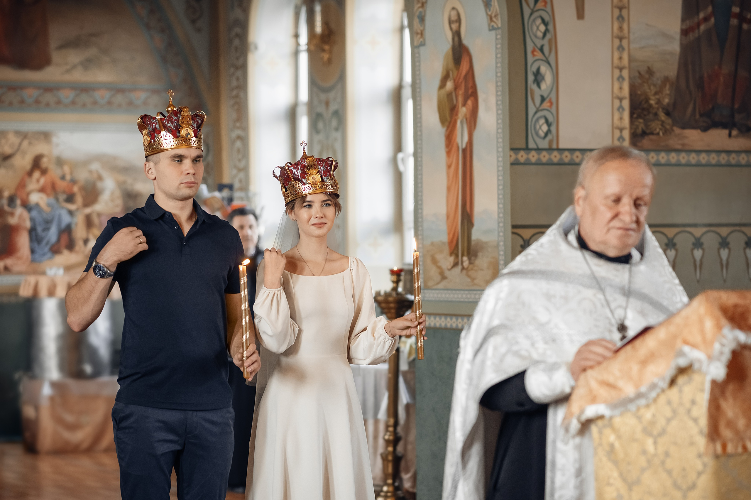 Венчание в храме Иоанна Богослова. Церковный фотограф на Таинство Крещения и Венчания в Оренбурге и Оренбургской области Екатерина Белкина