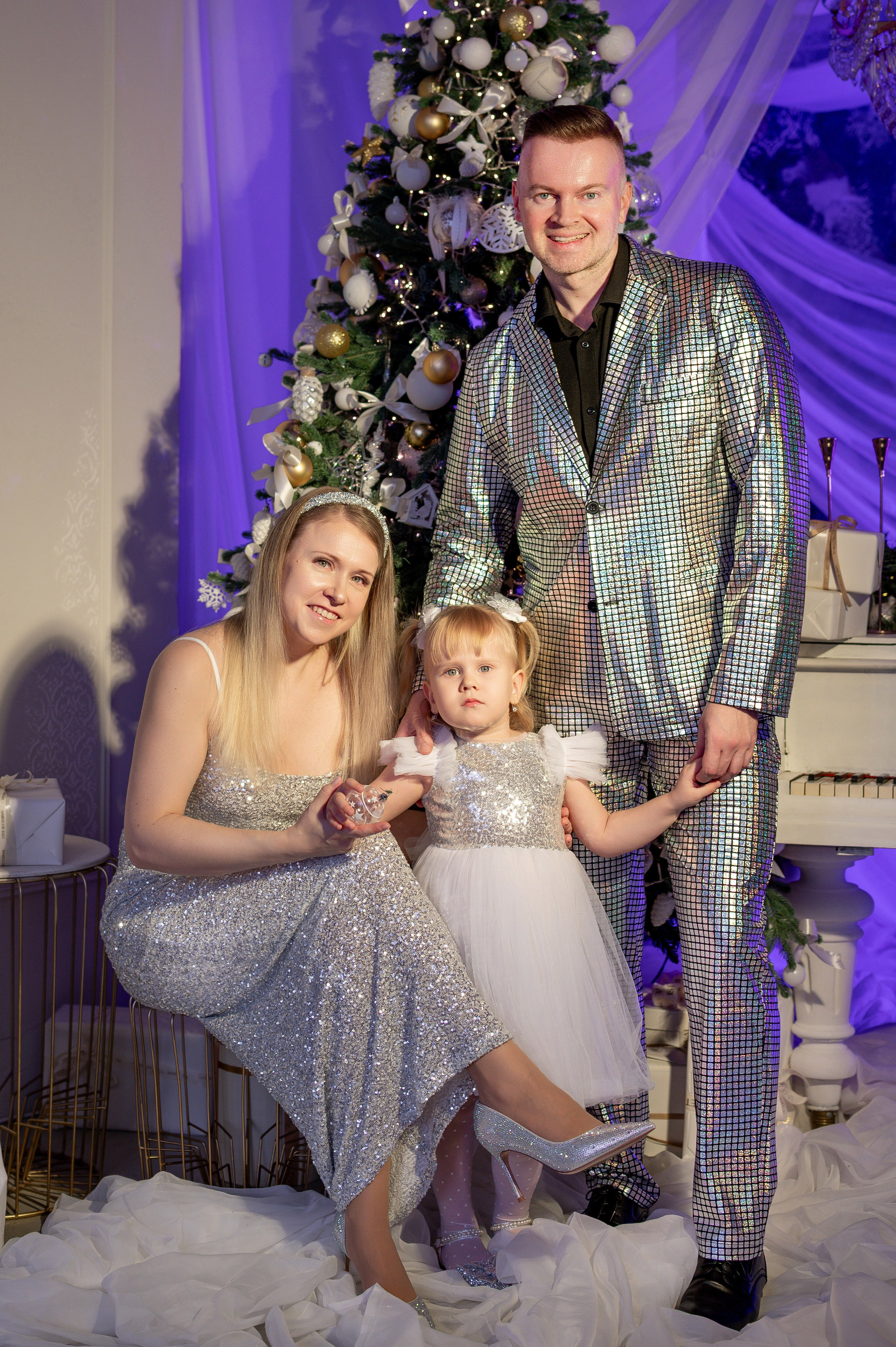 Классика с примесью фиолета. Портретный, семейный и свадебный фотограф в Санкт-Петербурге и в Москве Ширяев Денис