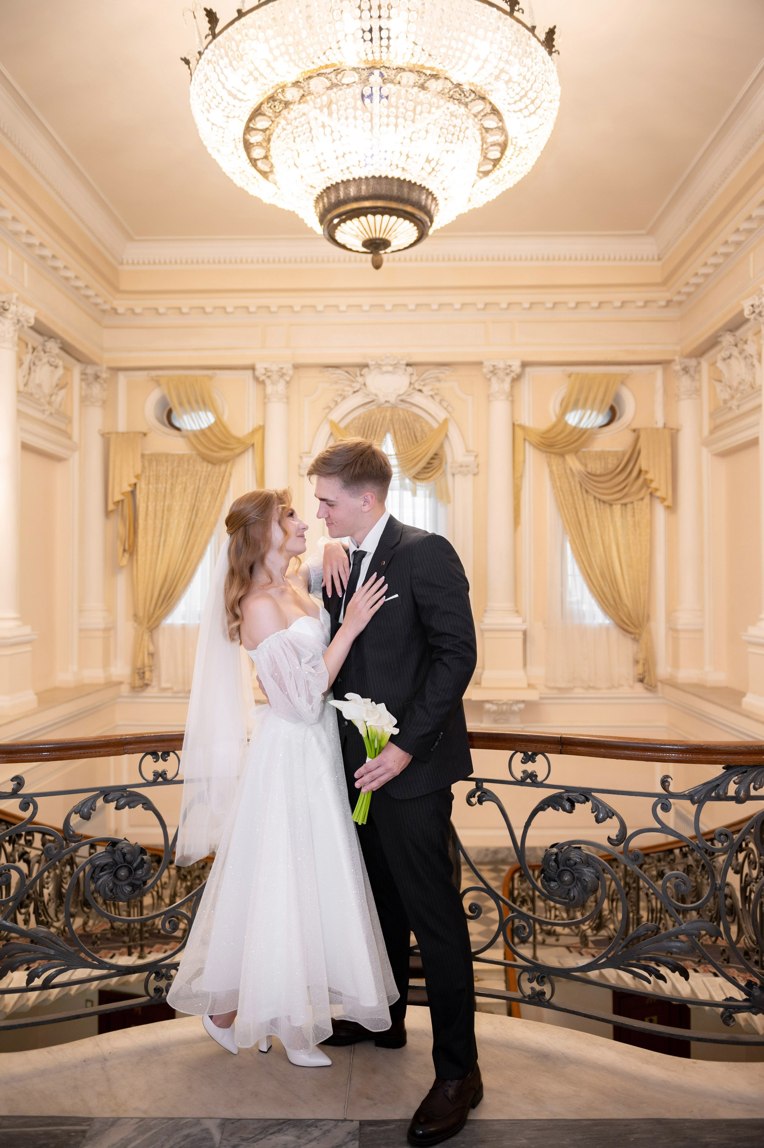 Анастасия и Михаил (Второй Дворец Бракосочетания на Фурштатской улице 52, фотосессия в Таврическом парке). Портретный, семейный и свадебный фотограф в Санкт-Петербурге и в Пушкине Ширяев Денис