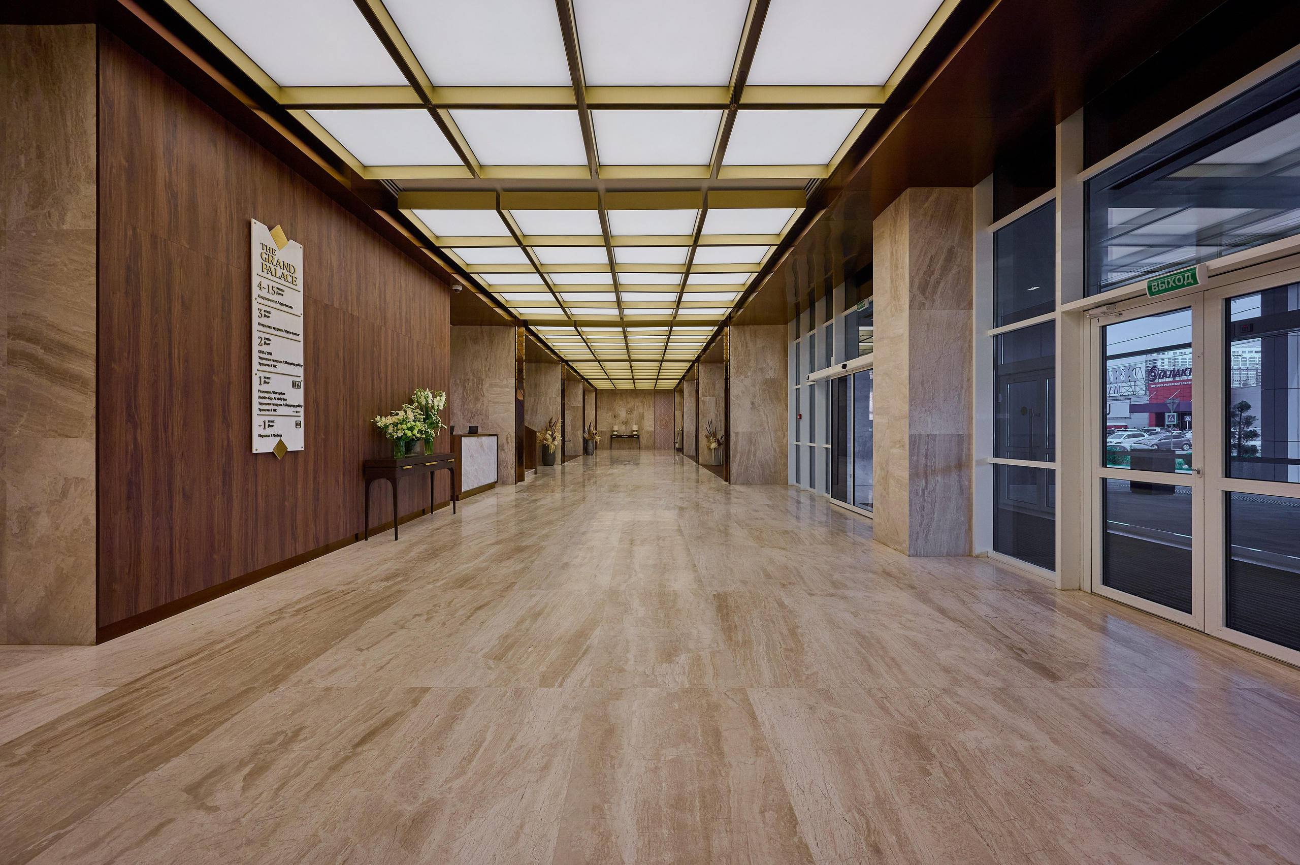 Холл The Grand Palace. Интерьерный фотограф в Краснодаре