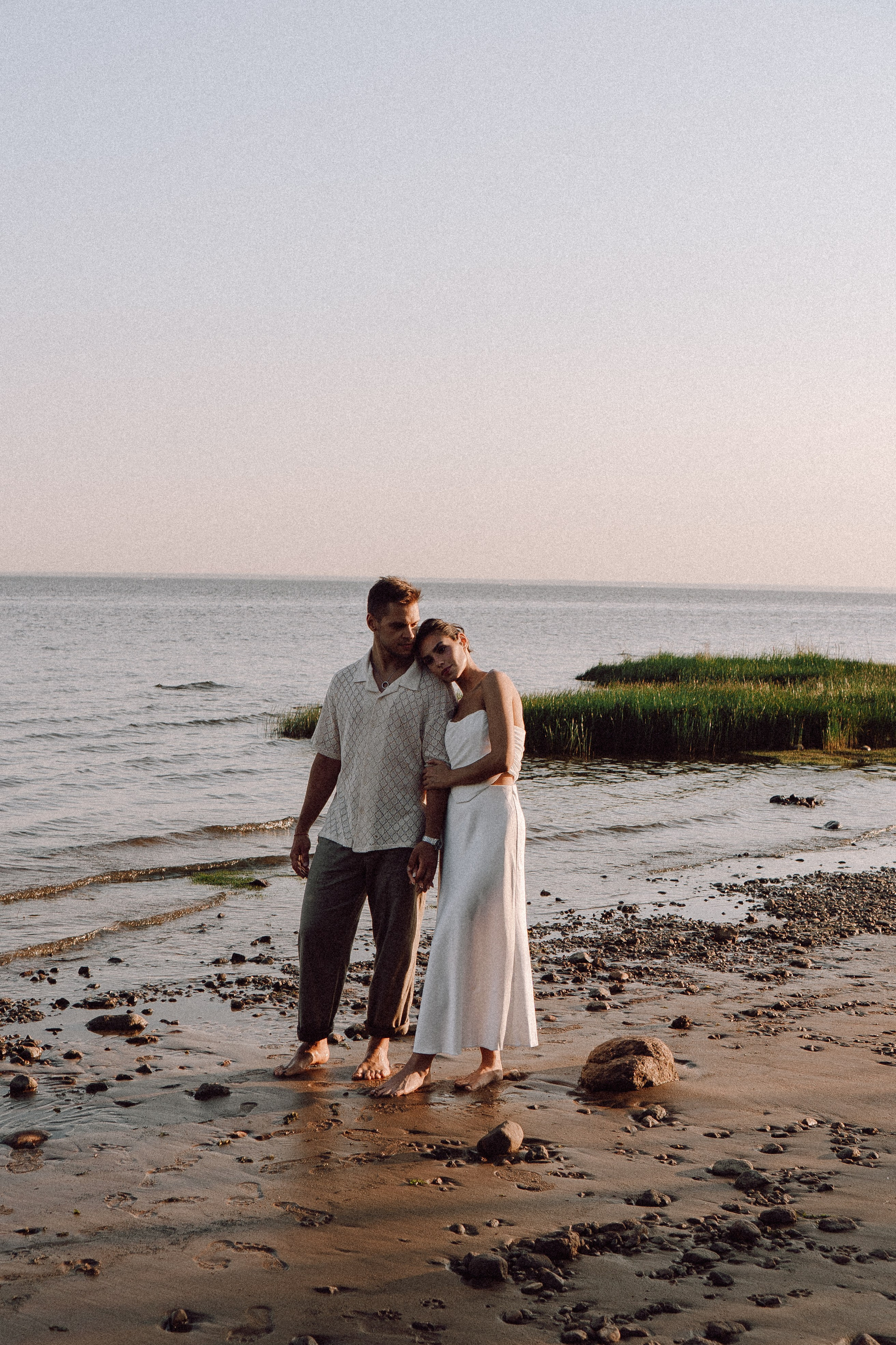 СВАДЕБНАЯ ФОТОСЕССИЯ ВЫЕЗДНОЙ ЦЕРЕМОНИИ (ФИНСКИЙ ЗАЛИВ). Профессиональный фотограф, Санкт-Петербург — Виктория Богомолова