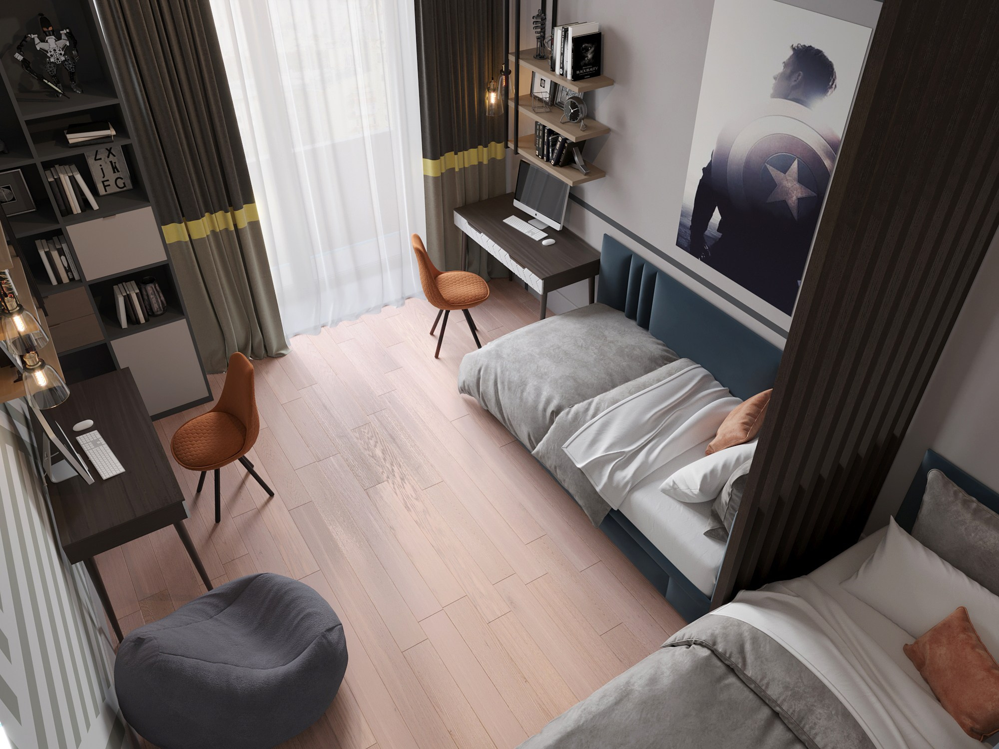 Квартира в ЖК «ЗилАрт». Дизайнер интерьера Квасова Вероника