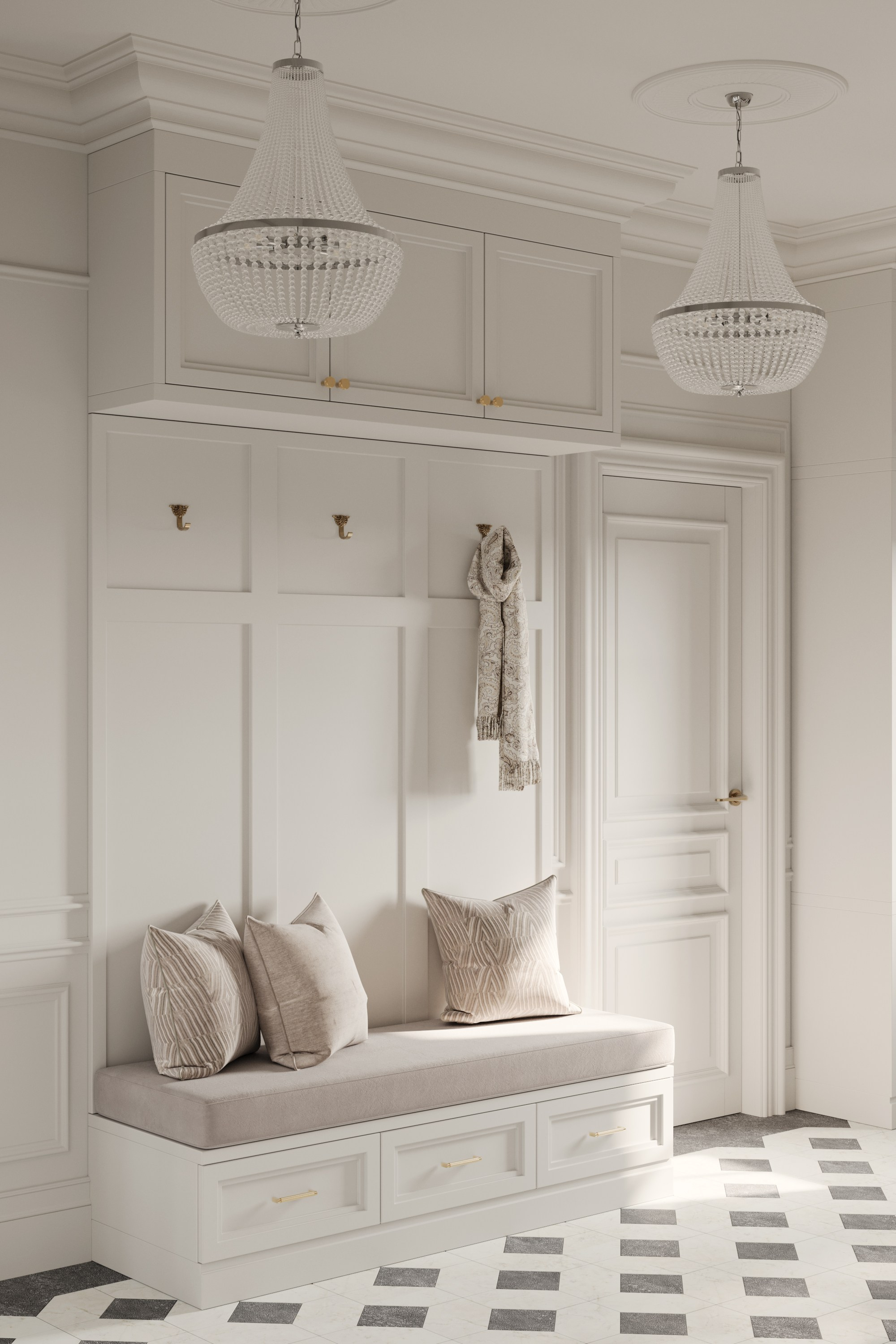 Дом 320 м² для большой семьи в Парижском стиле🤍