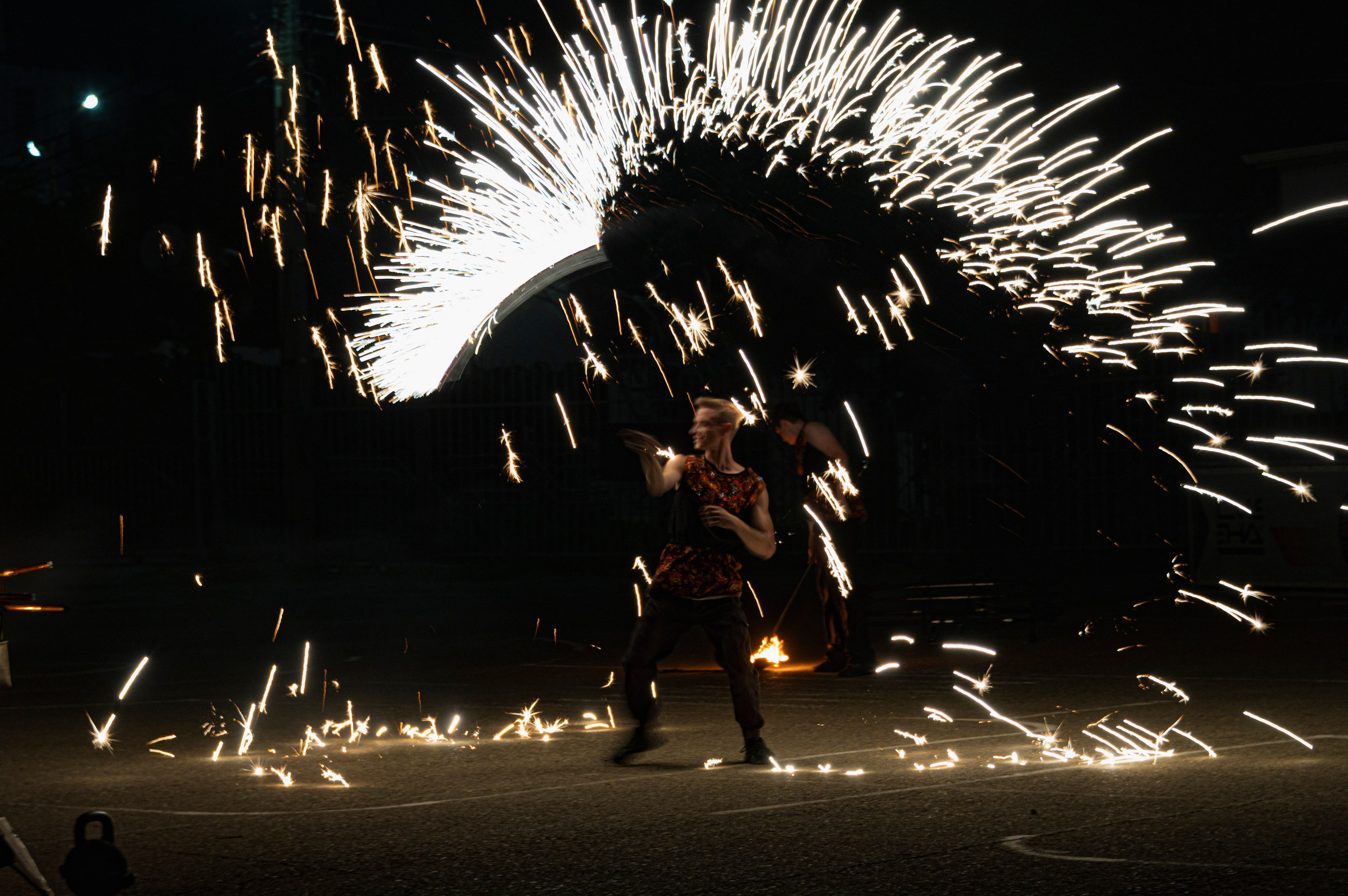 Файершоу. Фотограф Роман Адлер