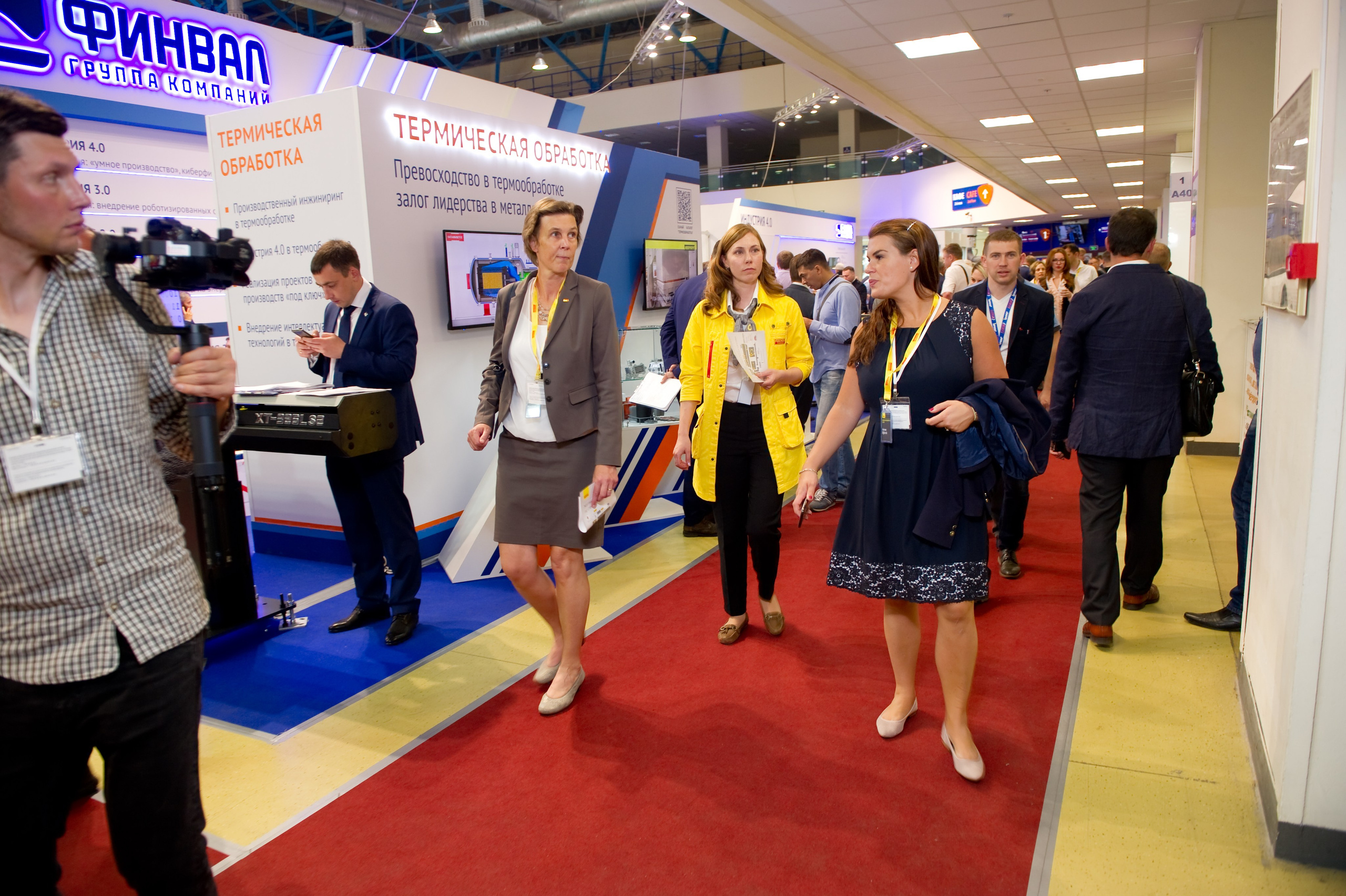 Работа Sandvik на выставке «Металлообработка». Репортажный фотограф и видеограф Слава Думчев. Тимбилдинги, отчетники, корпоративы