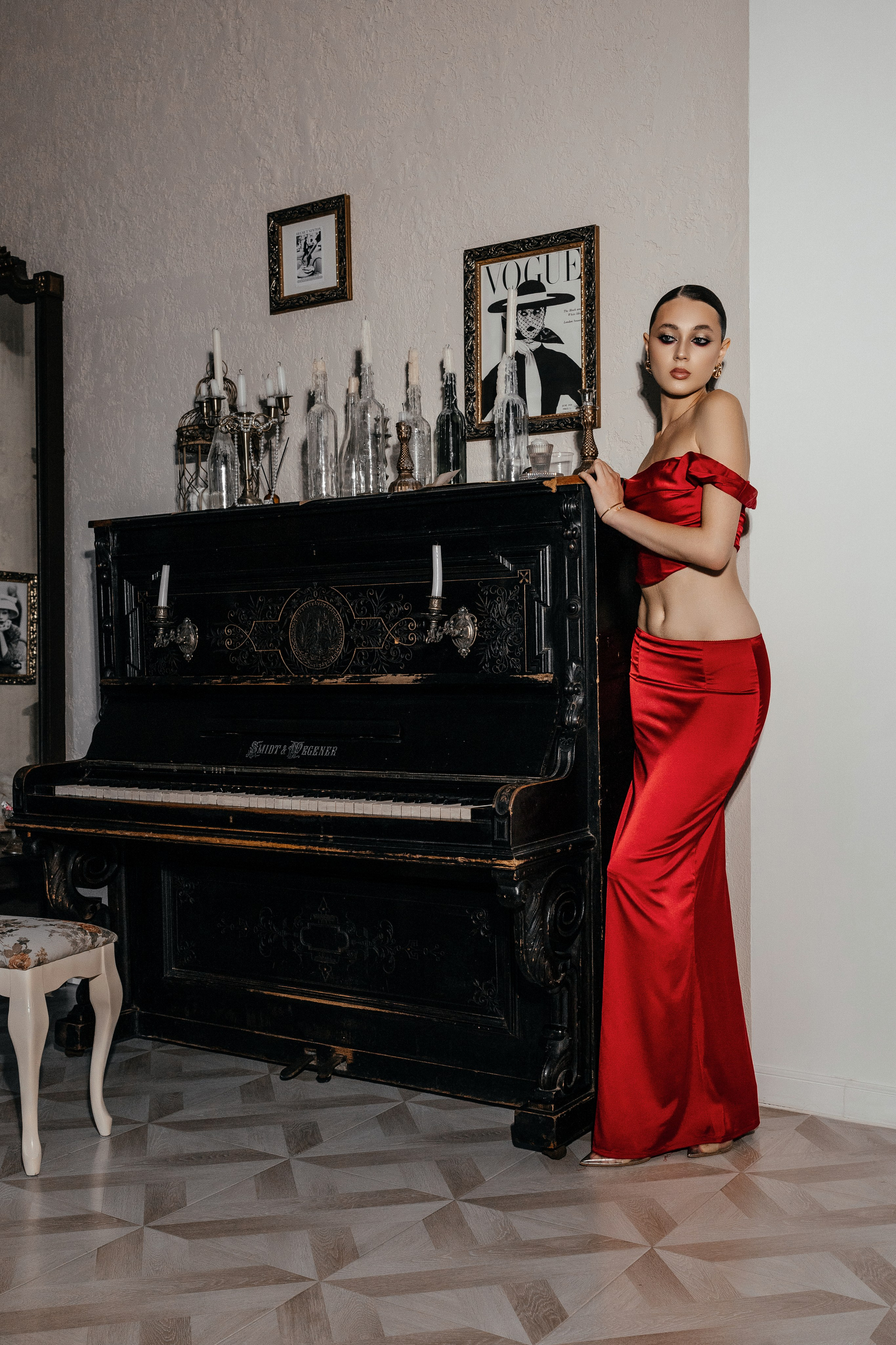 Ева в студии Винтаж ДР. Фотограф в Краснодаре Лагунов Владимир