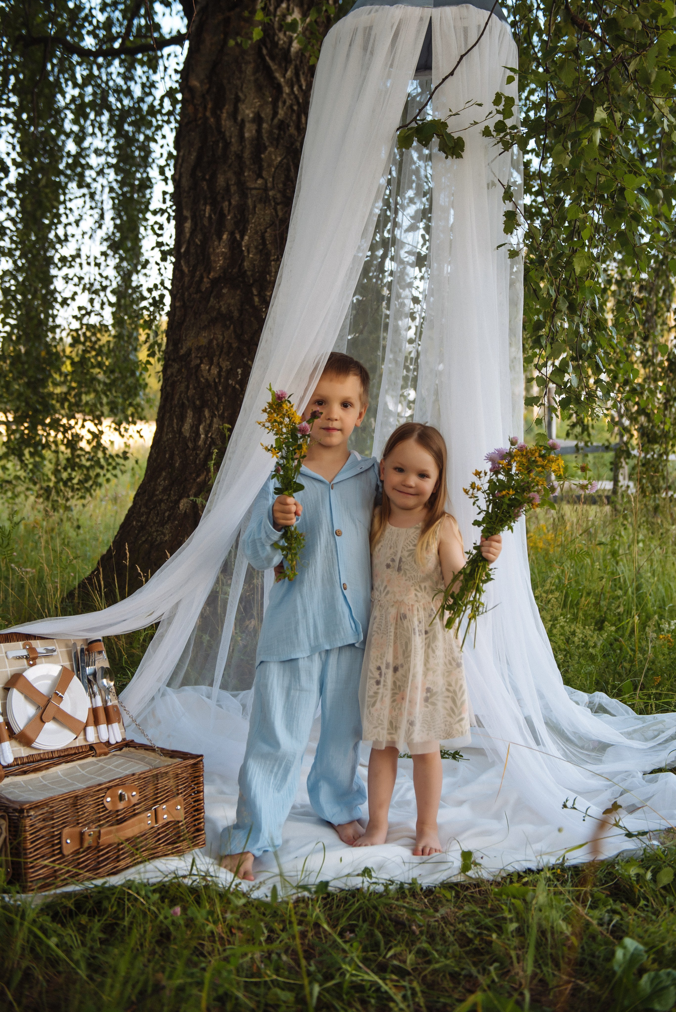 Летний вечер большой семьей. Свадебный, портретный, фотограф беременности в Нижнем Новгороде Алина Зиновьева