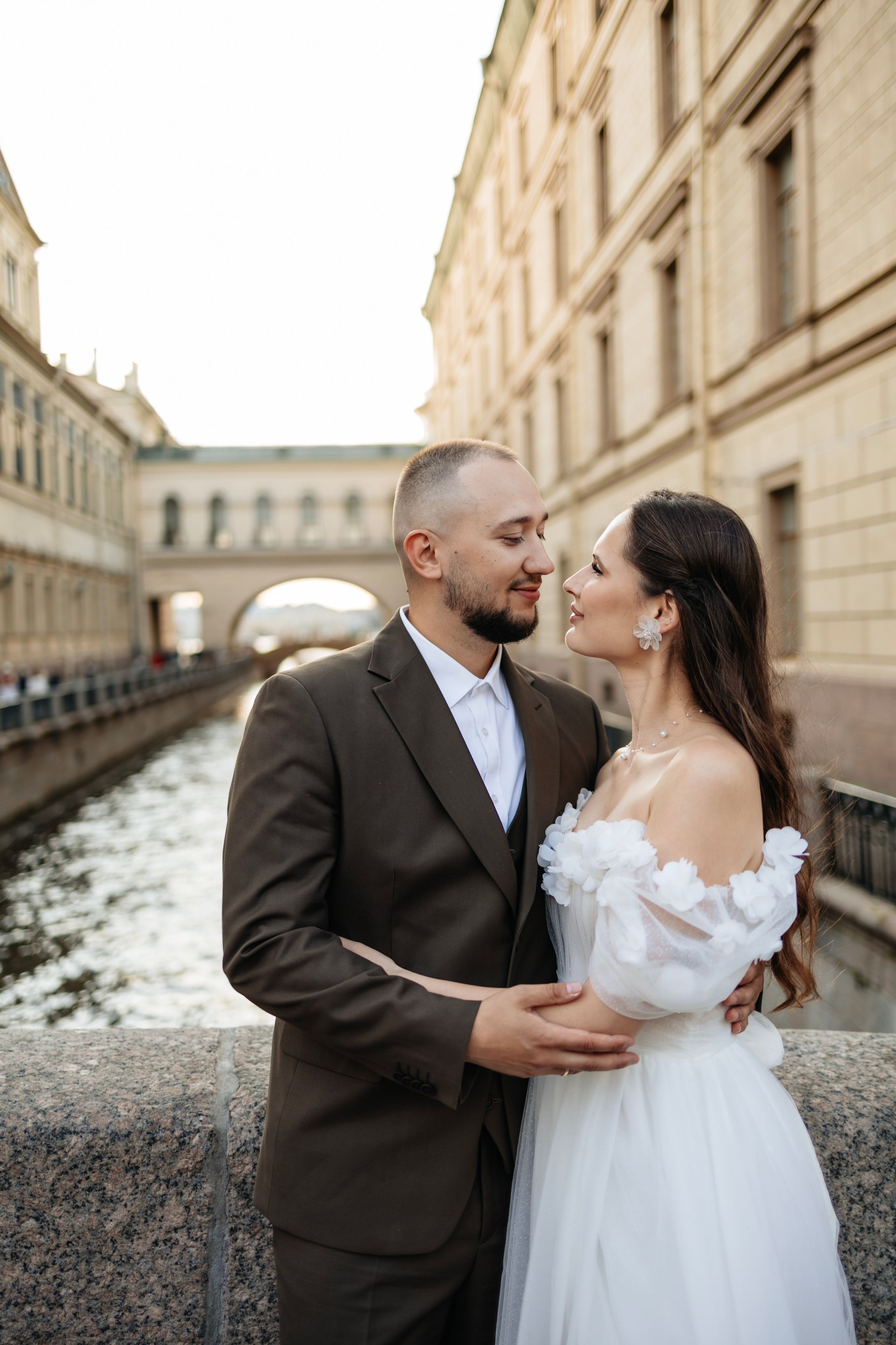 Руслан и Виолетта — Исаакий, Зимняя канавка. Боженова Елена фотограф Санкт-Петербург