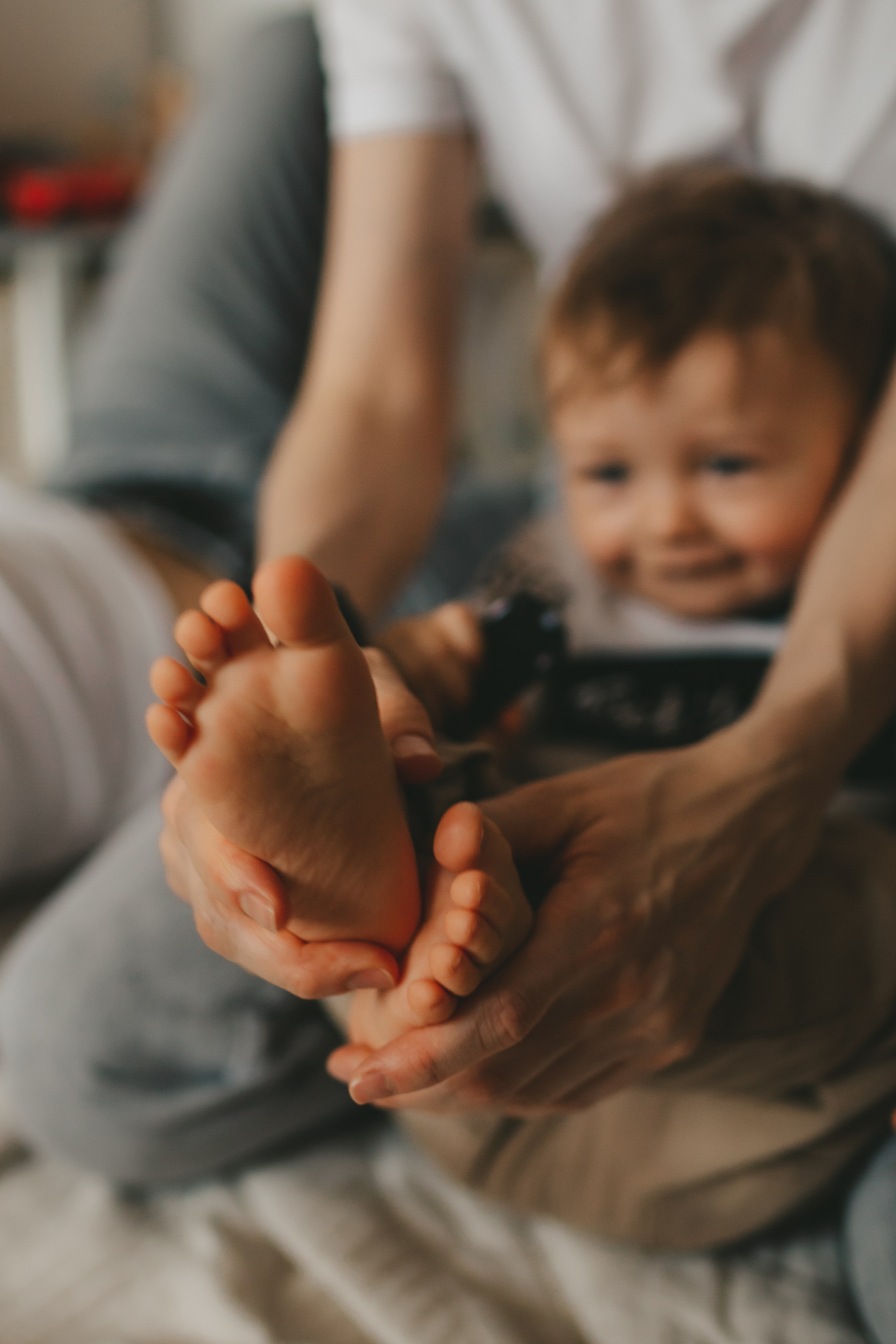 Костя, Таня и Лев (домашняя фотосессия). Семейный и детский фотограф и видеограф в Москве, Дрокина Наталья