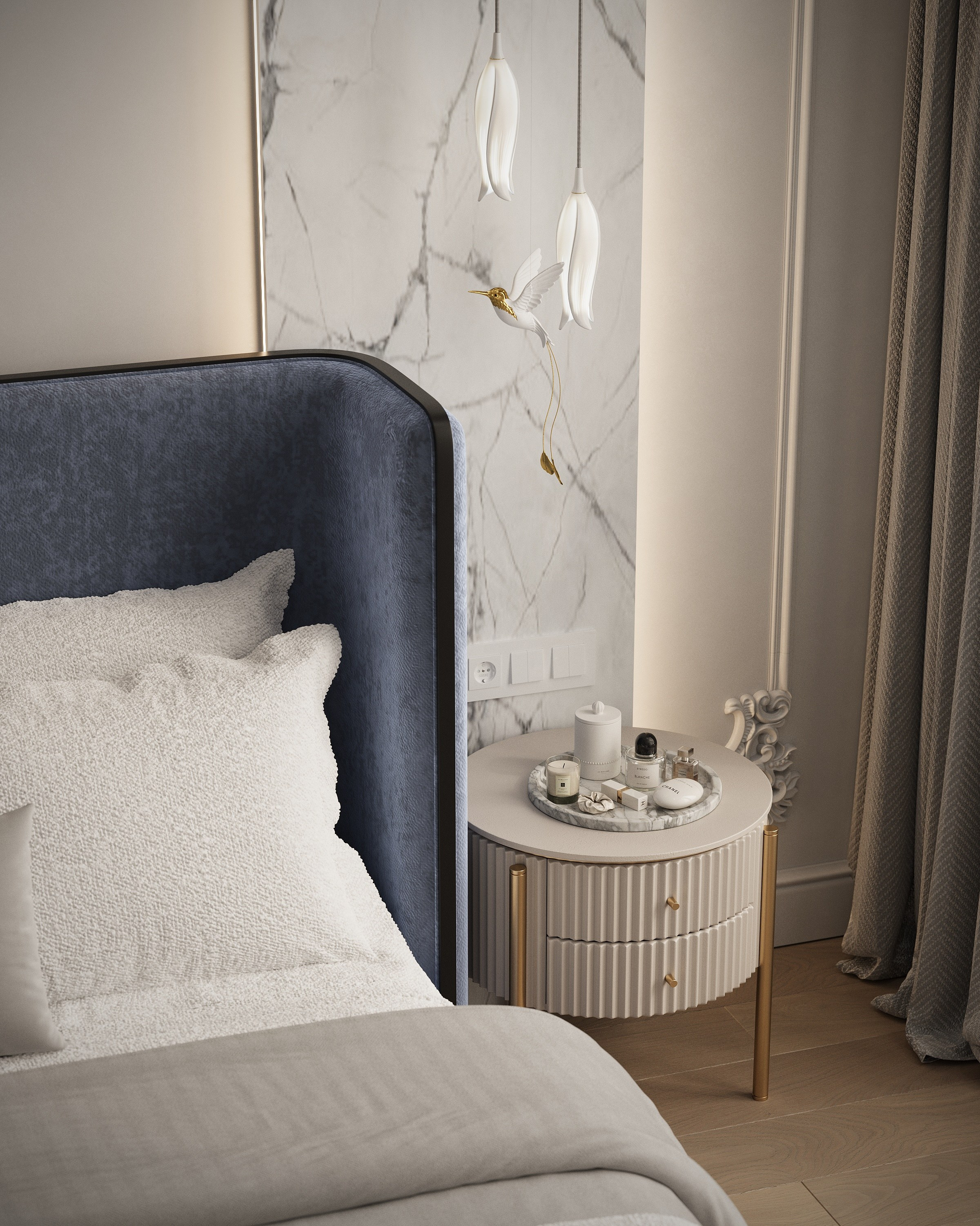 MSK | West Garden 105 м². 3d визуализатор Анастасия Науменко