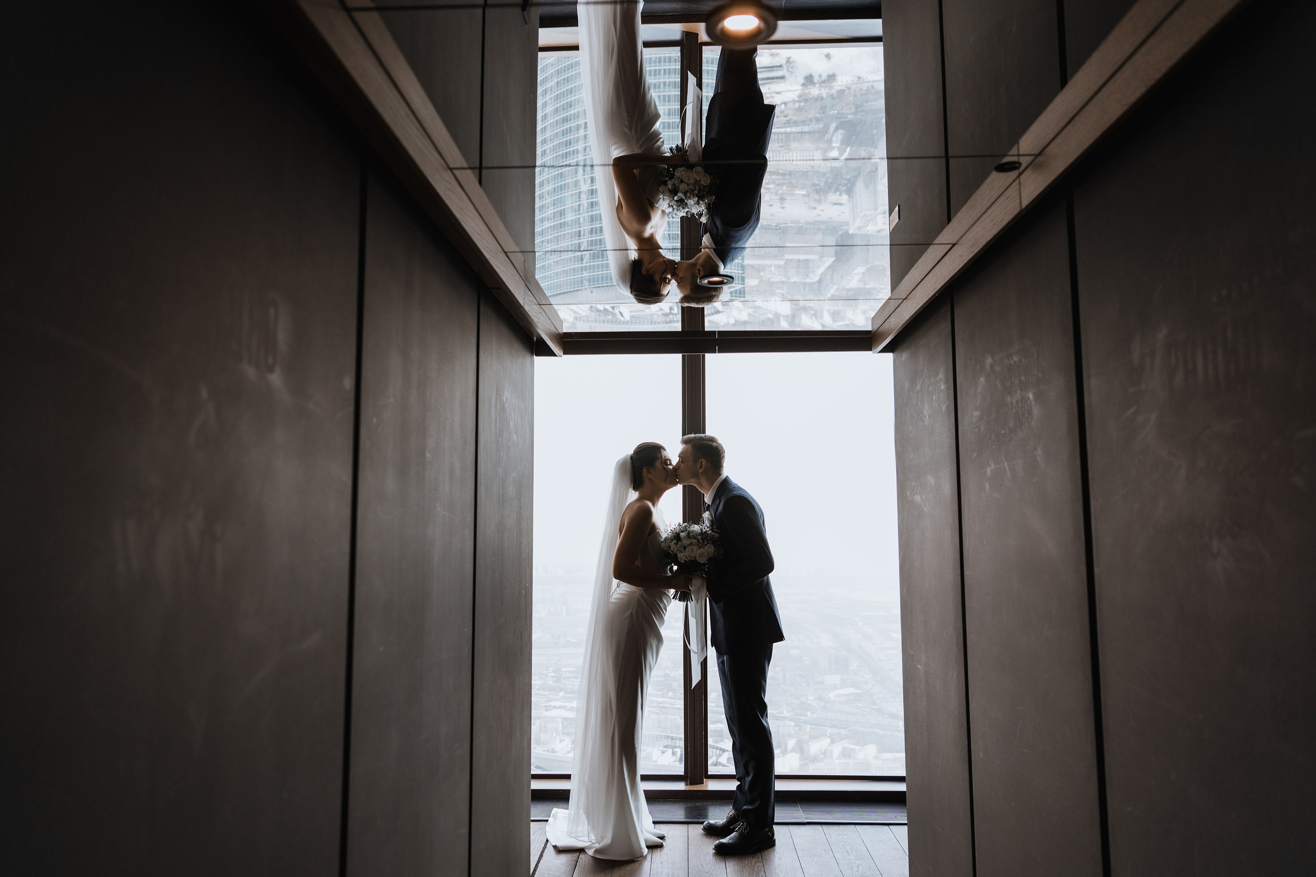 Паша&Настя (роспись Москва-сити Birds). Фотограф в Москве Юлия Хамзина