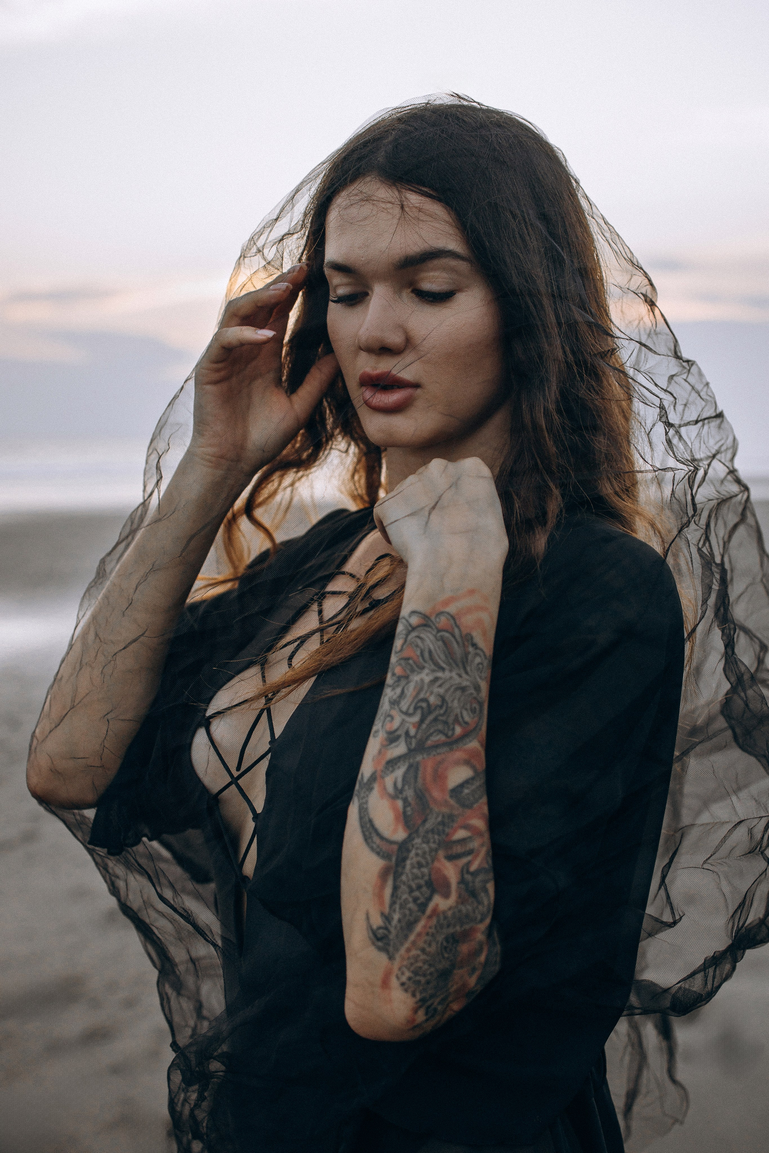 Black Angel. Профессиональный фотограф Нурмиева Вероника