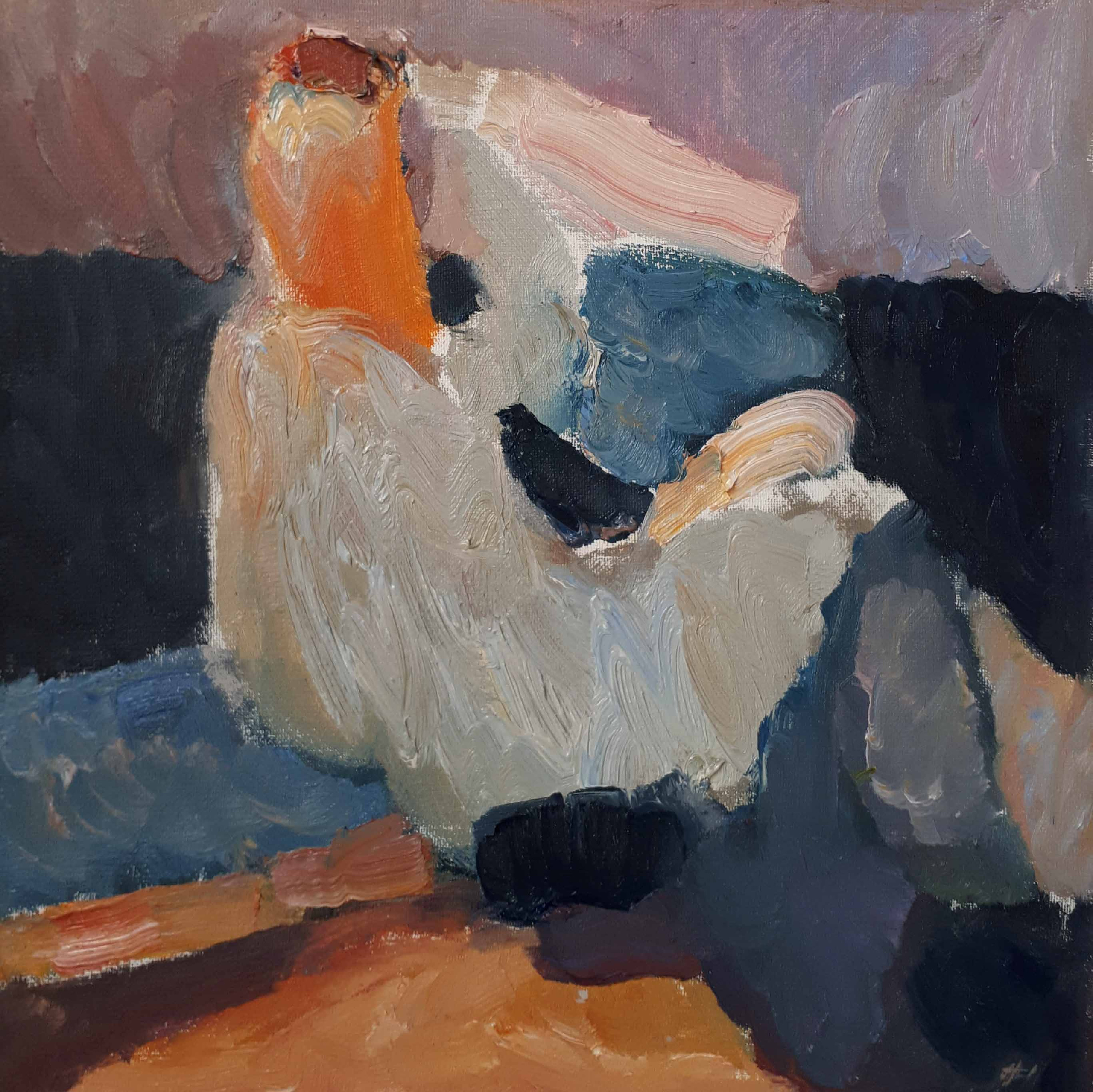 В лучах заходящего солнца. Художник Алексей Никольский