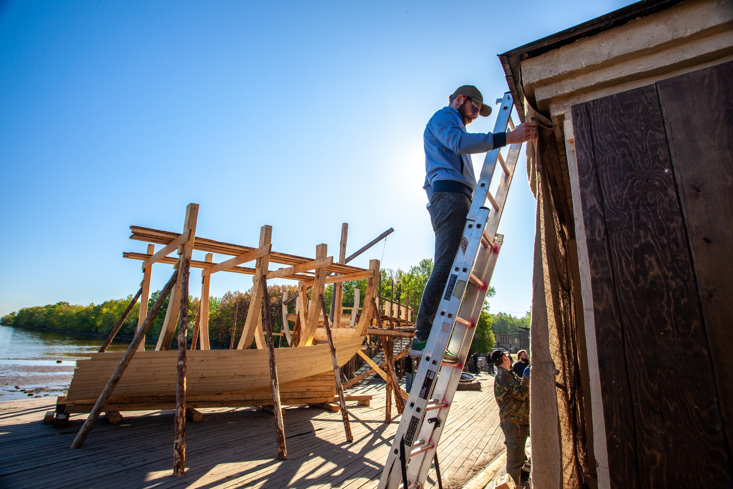 Верфи. За Кадром. Георгий Тришаков