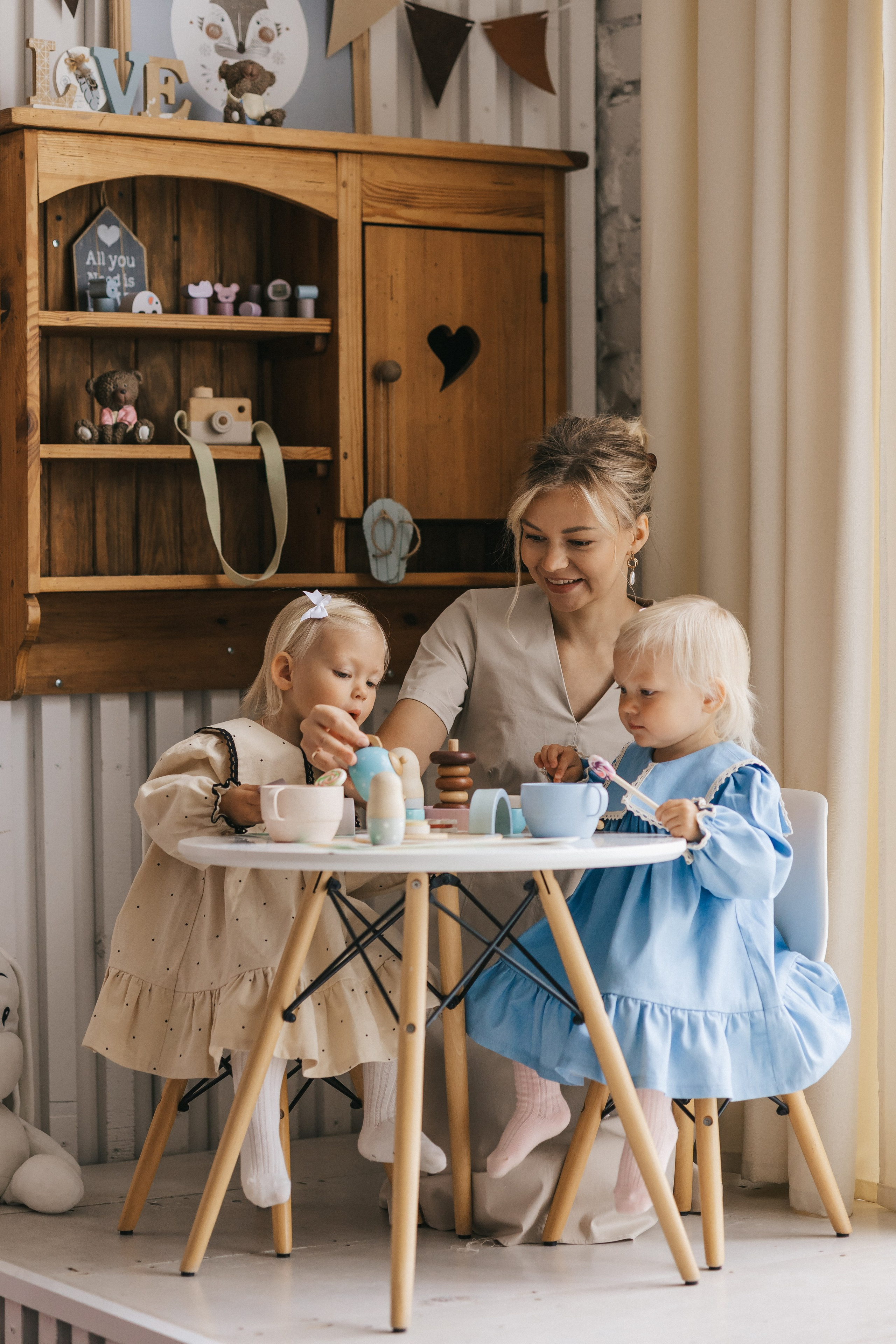 Сергей, Екатерина, Маша и Аня. Фотограф Нижний Новгород
