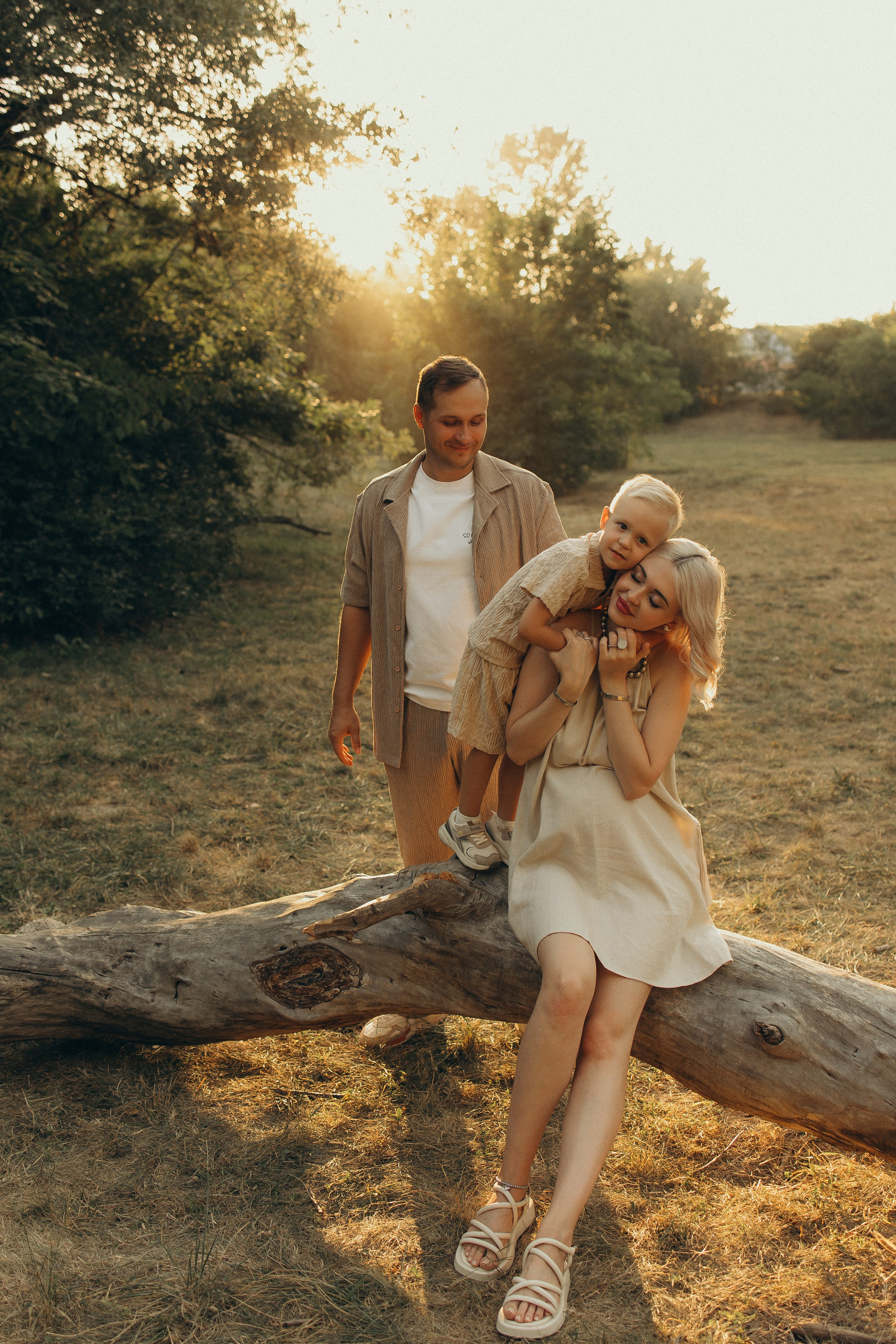 Андрей, Настя и Лев — дендрарий. Семейный фотограф в Краснодаре Храмова Анна