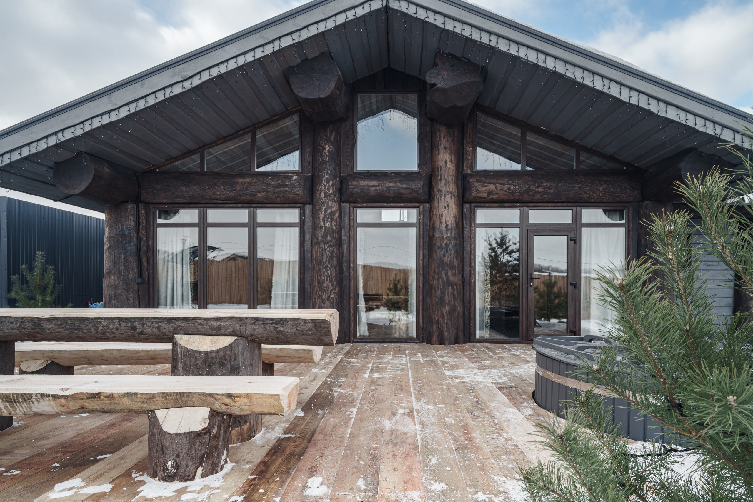 Интерьерная фотосъемка бани с купелью. Интерьерный фотограф и ретушер в Красноярске Денис Антропов