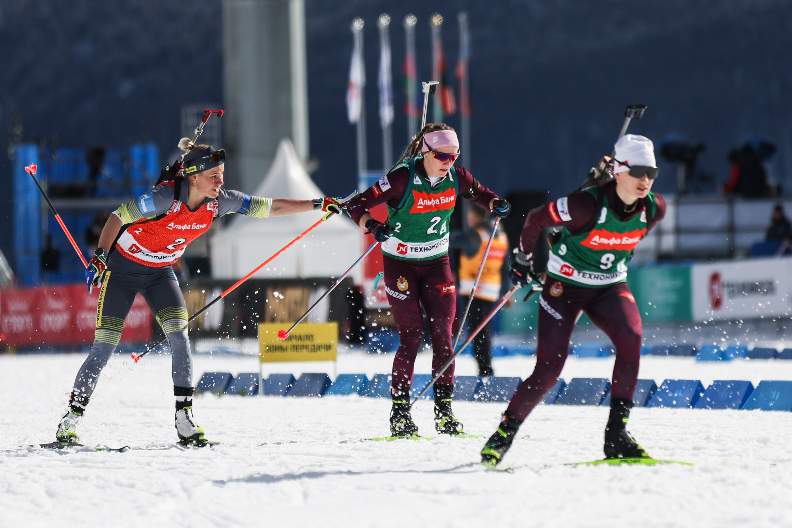 Эстафета Женщины