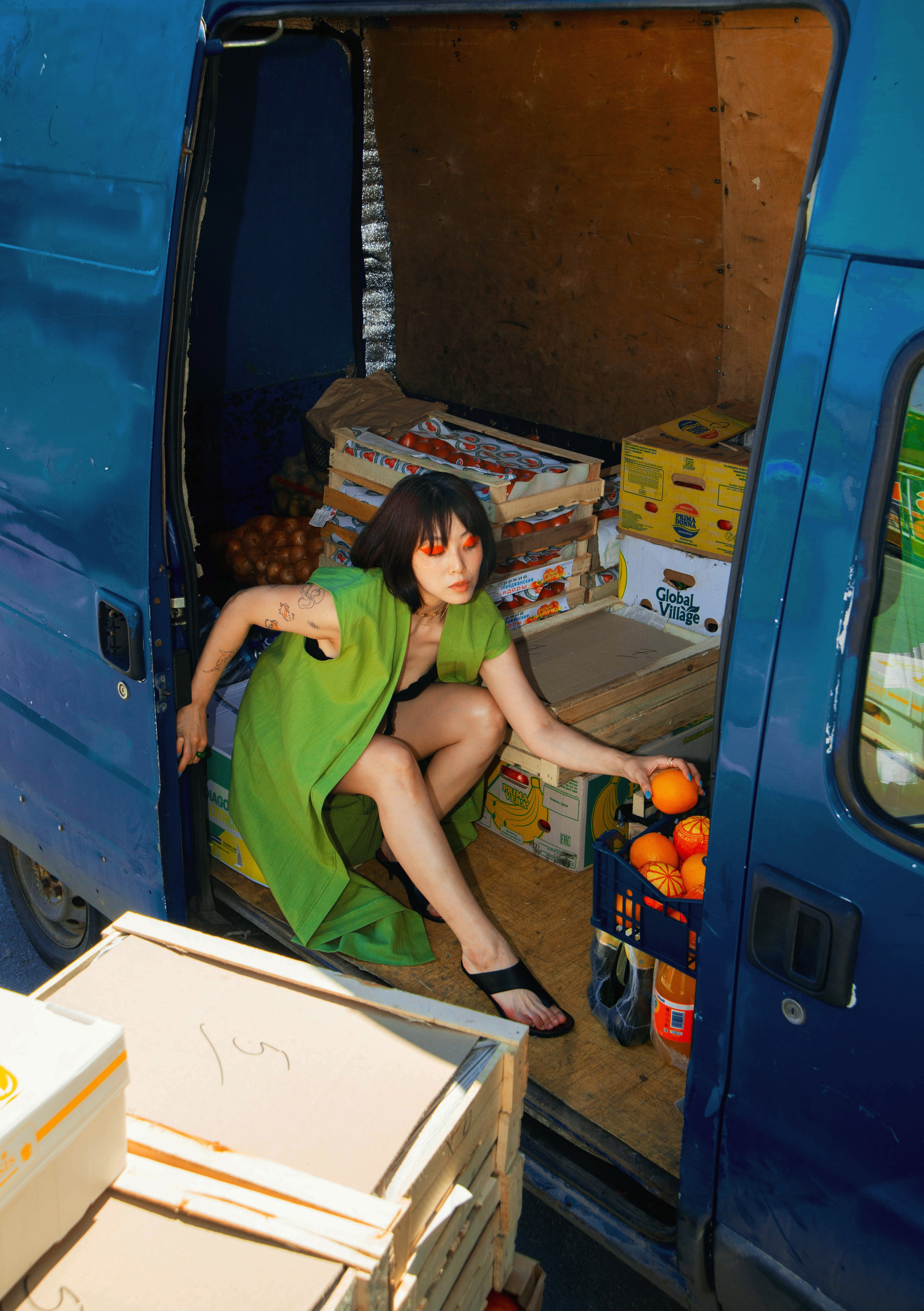 Кампейн для бренда O.SHU. Ксения Glossa. Портретный и репортажный фотограф в Самаре