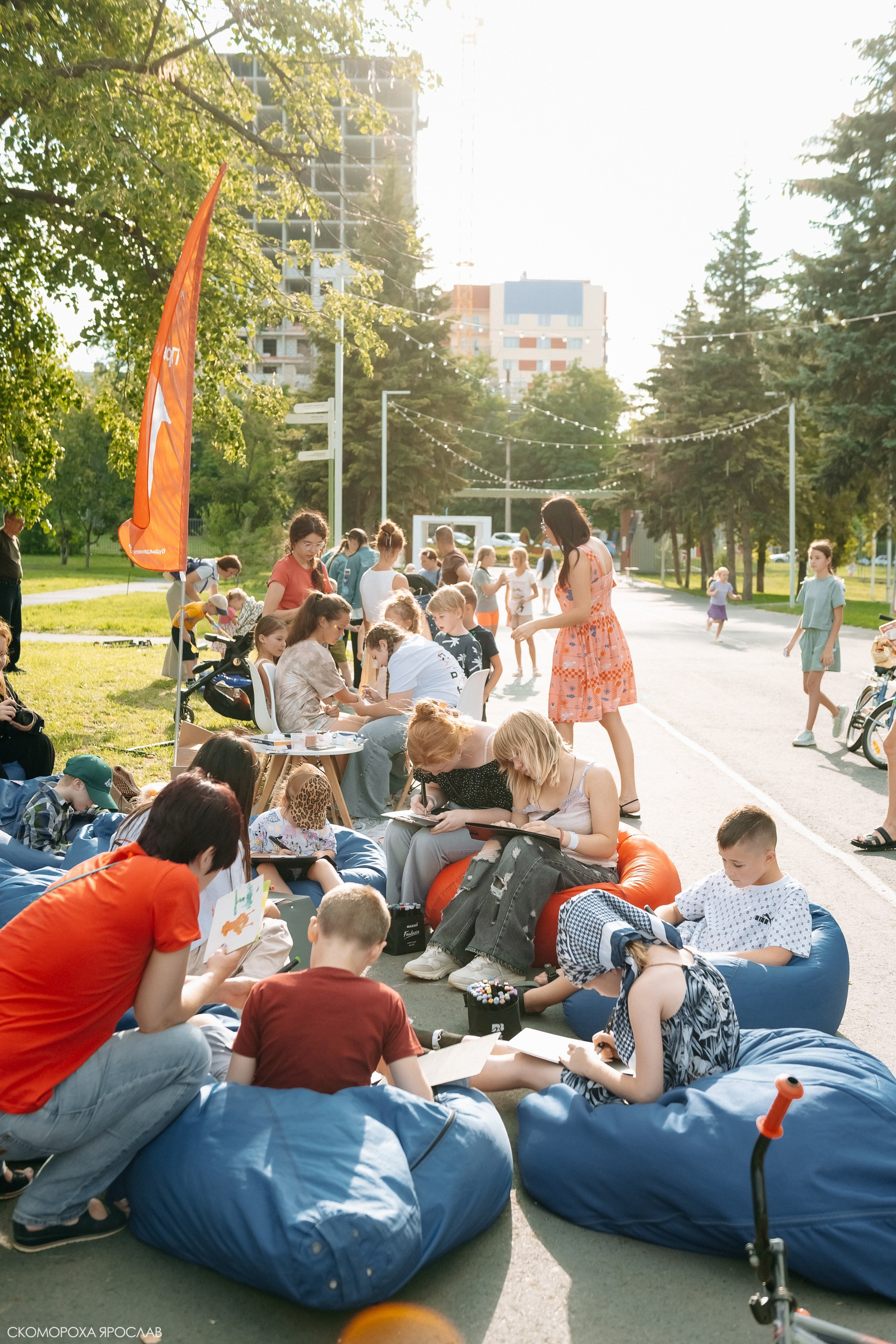 Детский праздник в парке Щорса. Фотограф Луганск | Скомороха Ярослав | Репортаж, свадьбы, индивидуальные съемки, фотоотчеты, дни рождения, праздники
