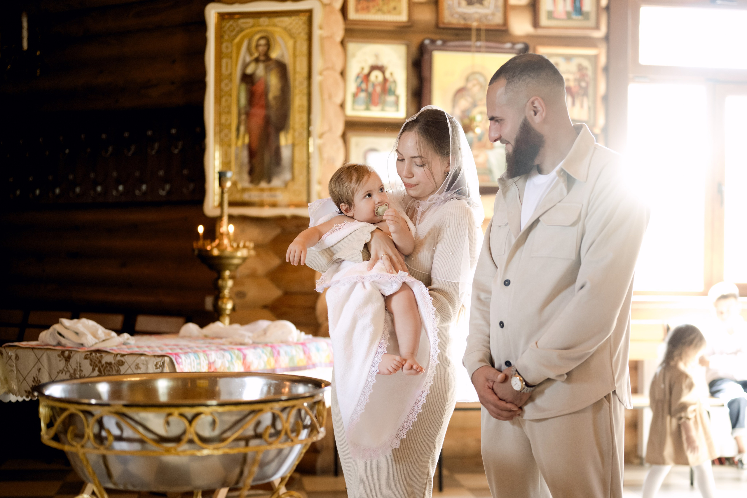 Таинство Крещения Анны. Phototsareva.ru