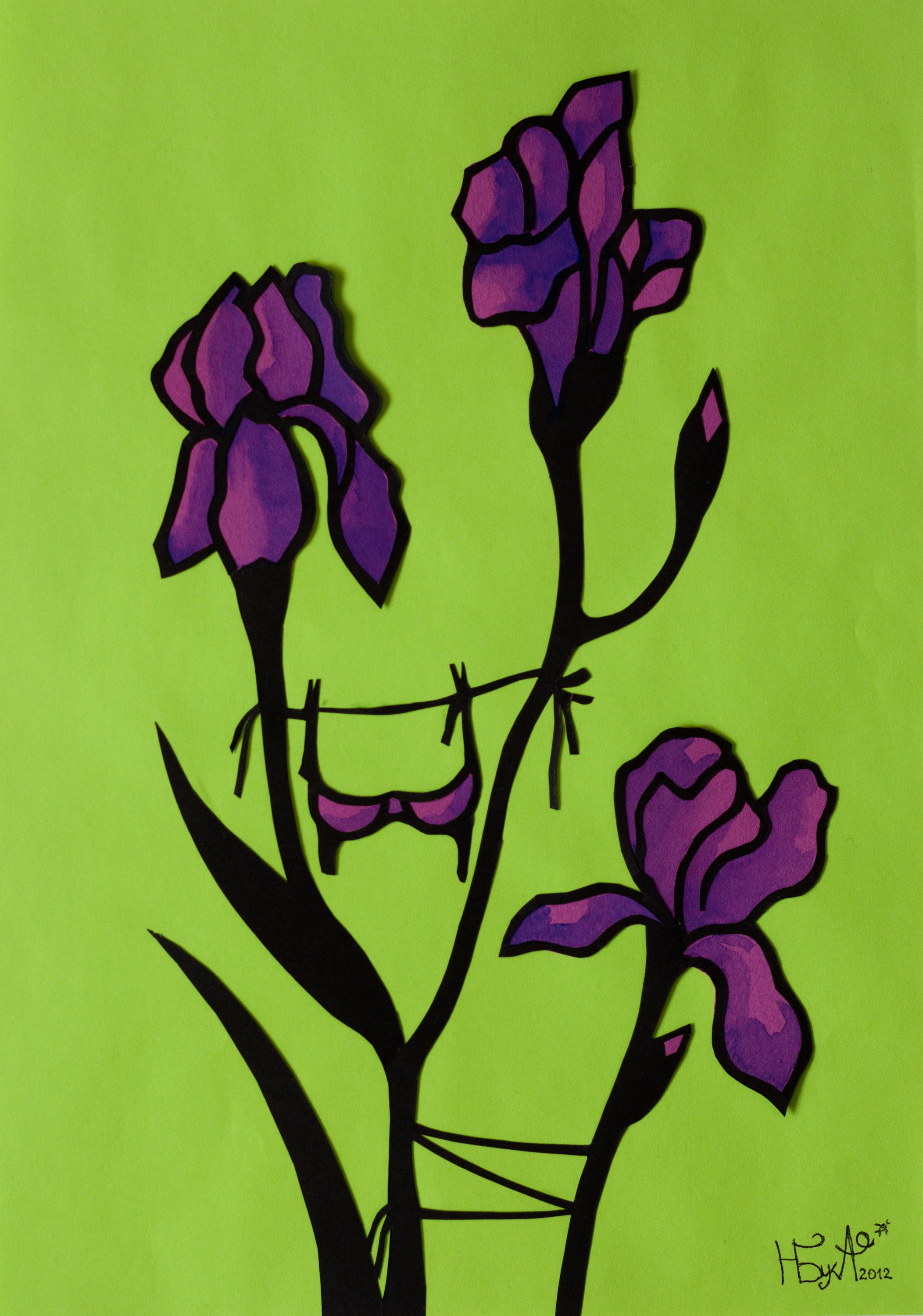 Butinanka. Website of the artist Nadya Buka