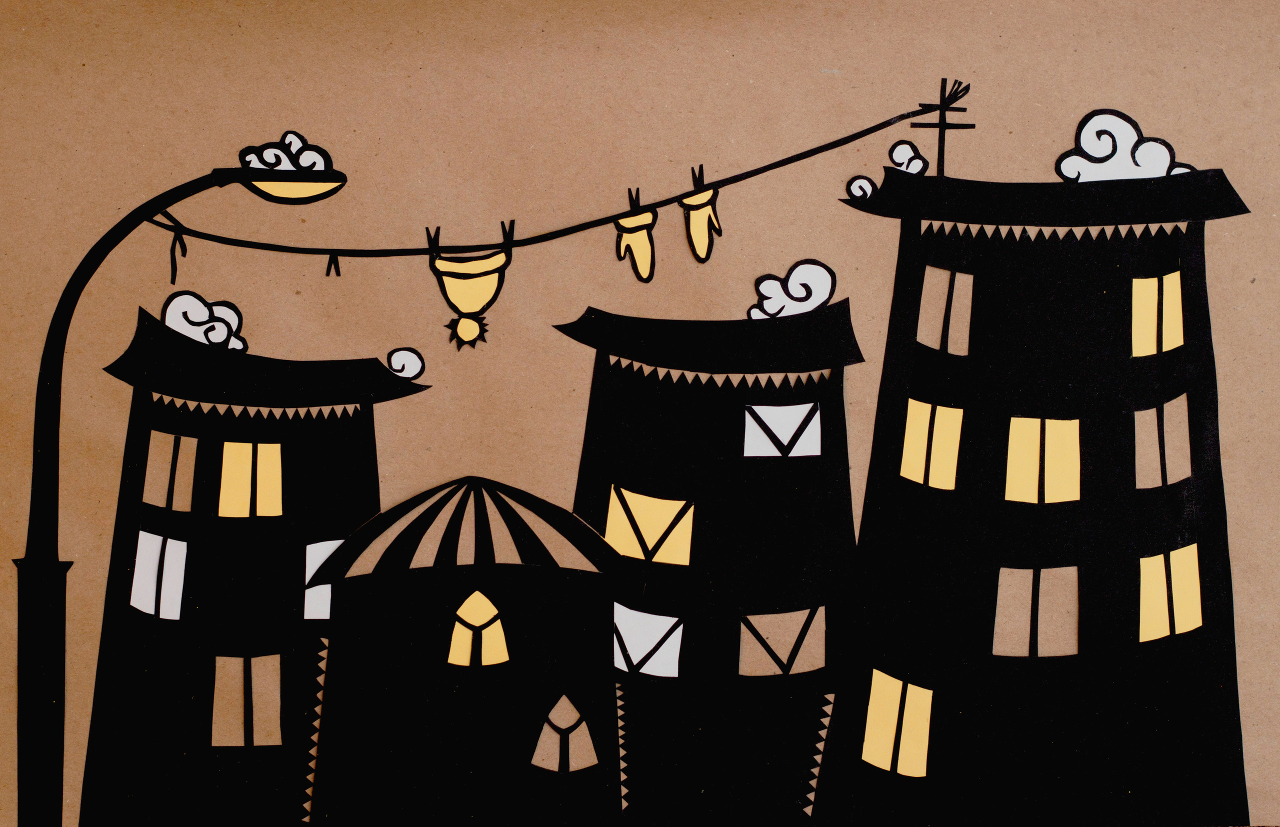 Clouds of snow, 2012