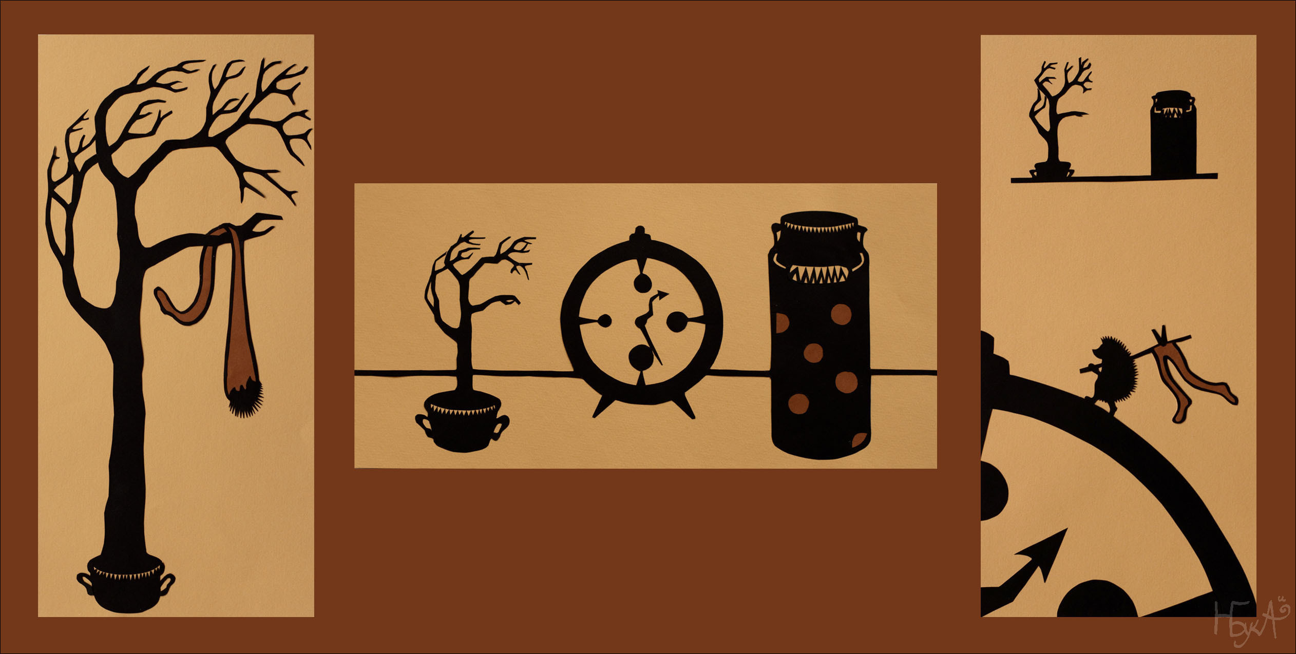 Butinanka. Website of the artist Nadya Buka