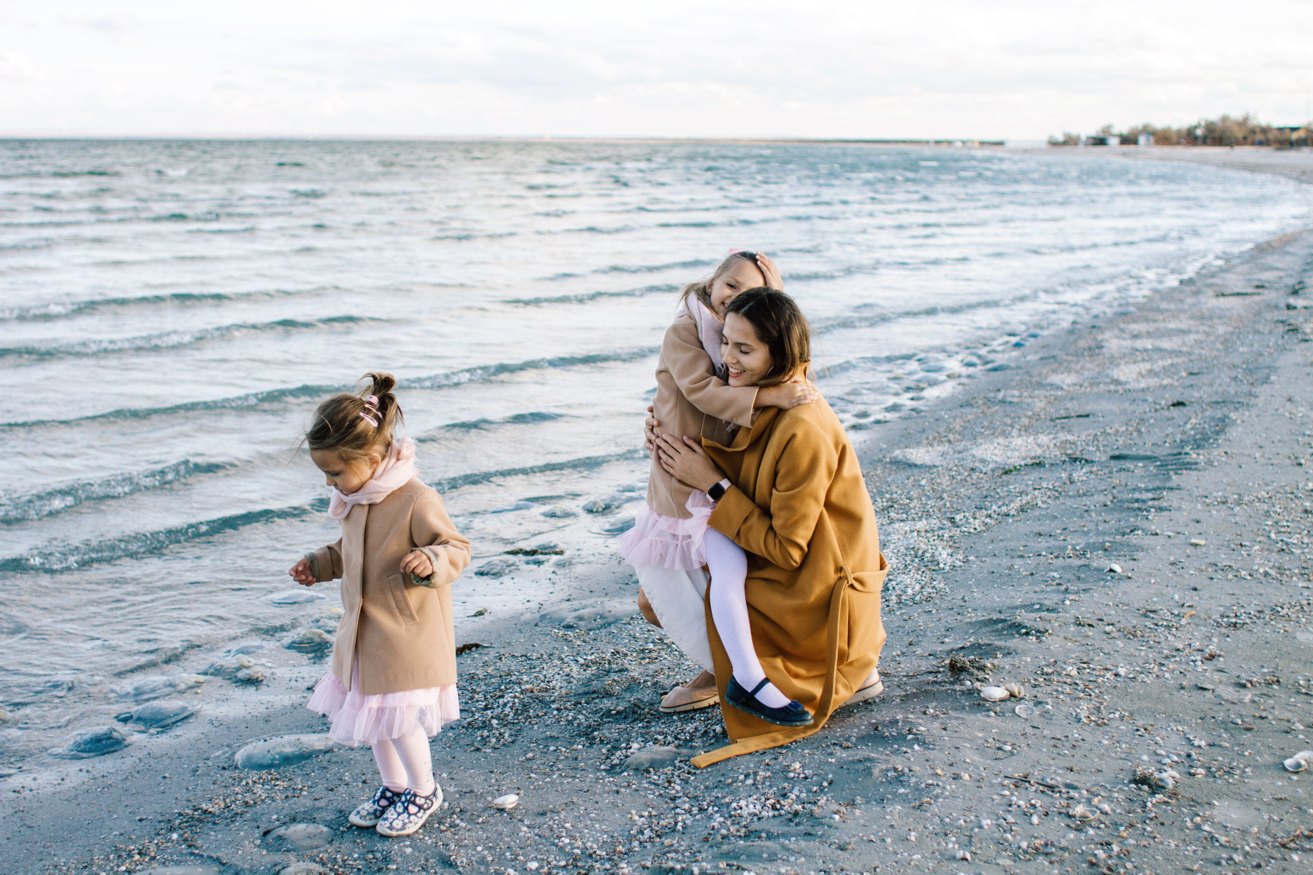 У моря. Фотограф