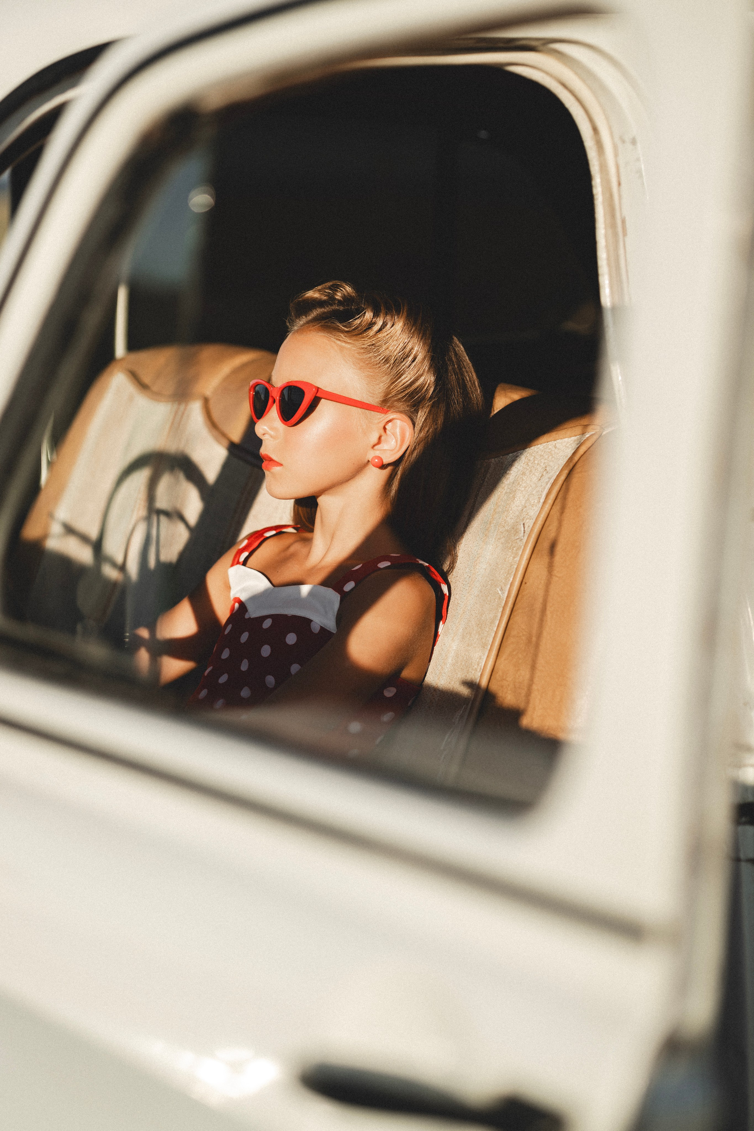 В ретро машине