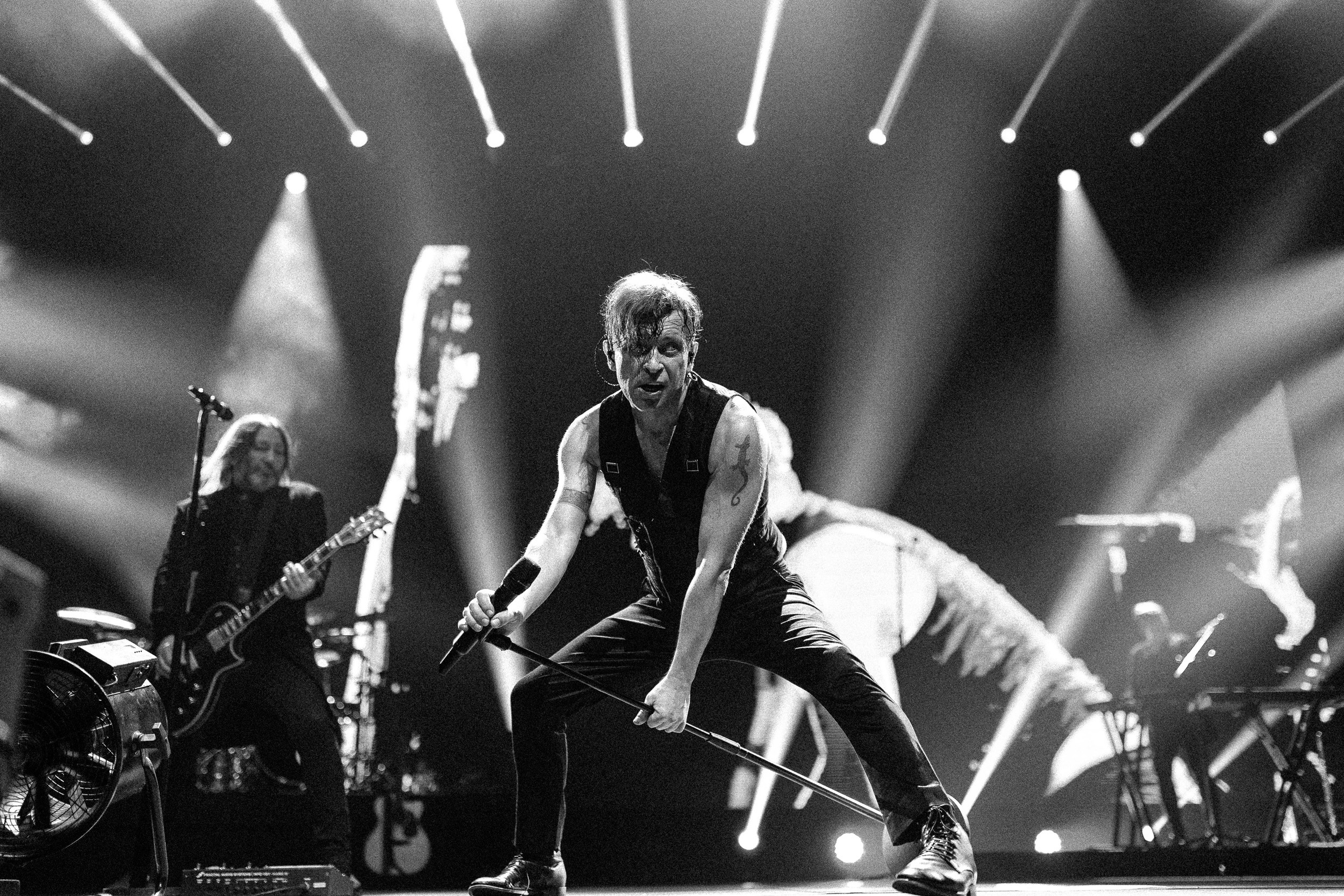 Концерт БИ2. Фотограф и художник Астрахов Павел