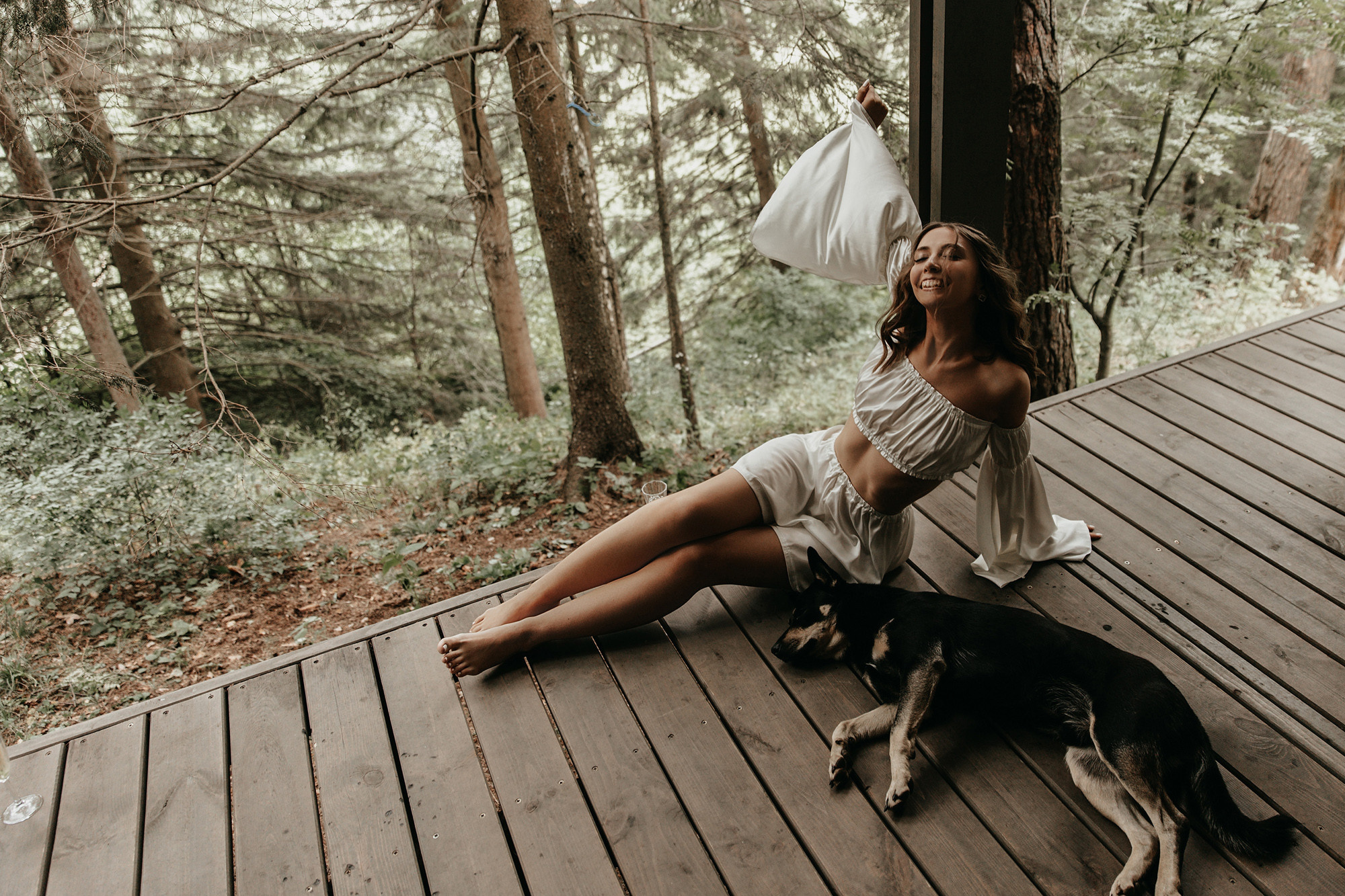 Свадьба в лесу. Фотограф и художник Астрахов Павел