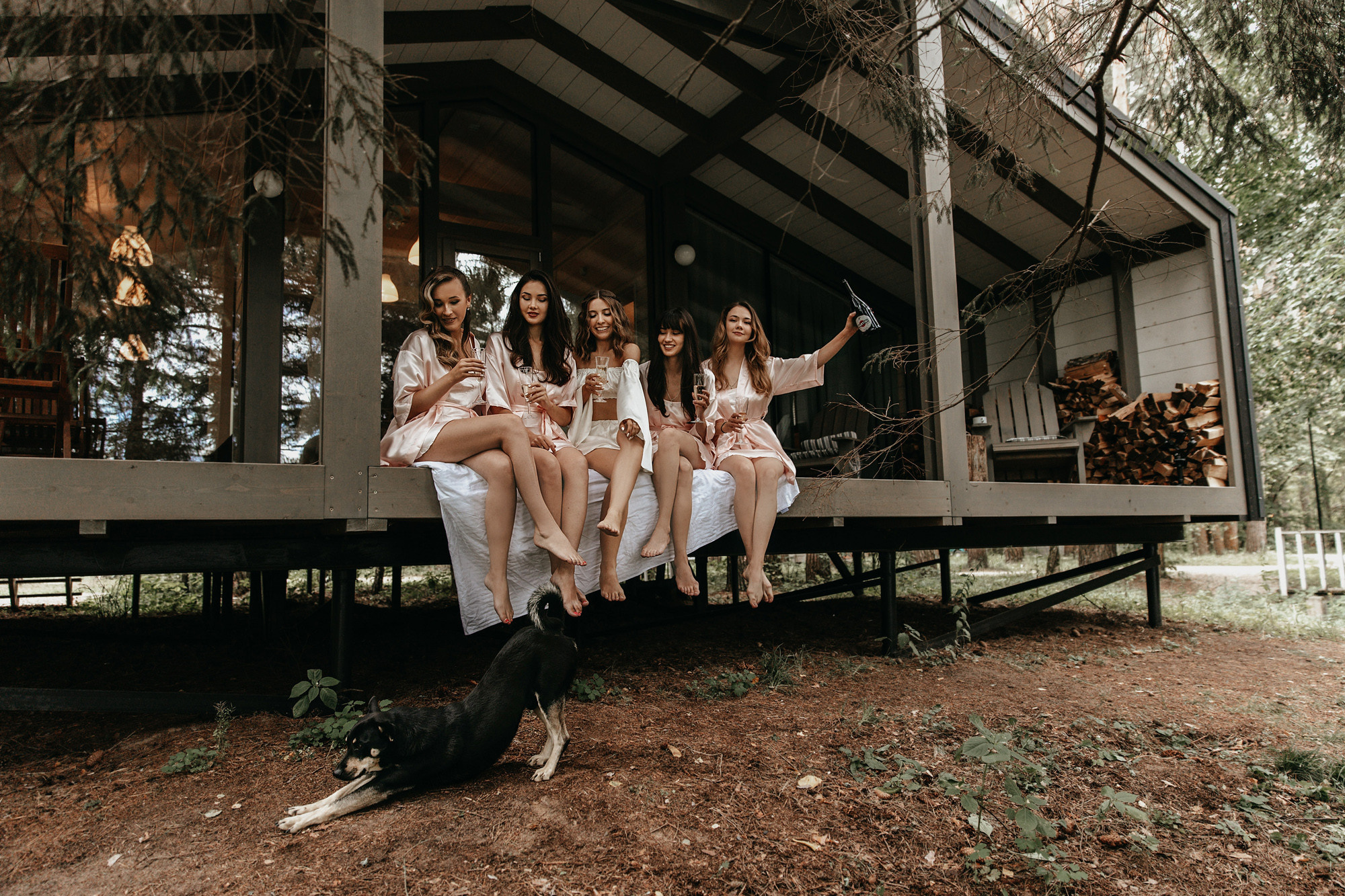 Свадьба в лесу. Фотограф и художник Астрахов Павел