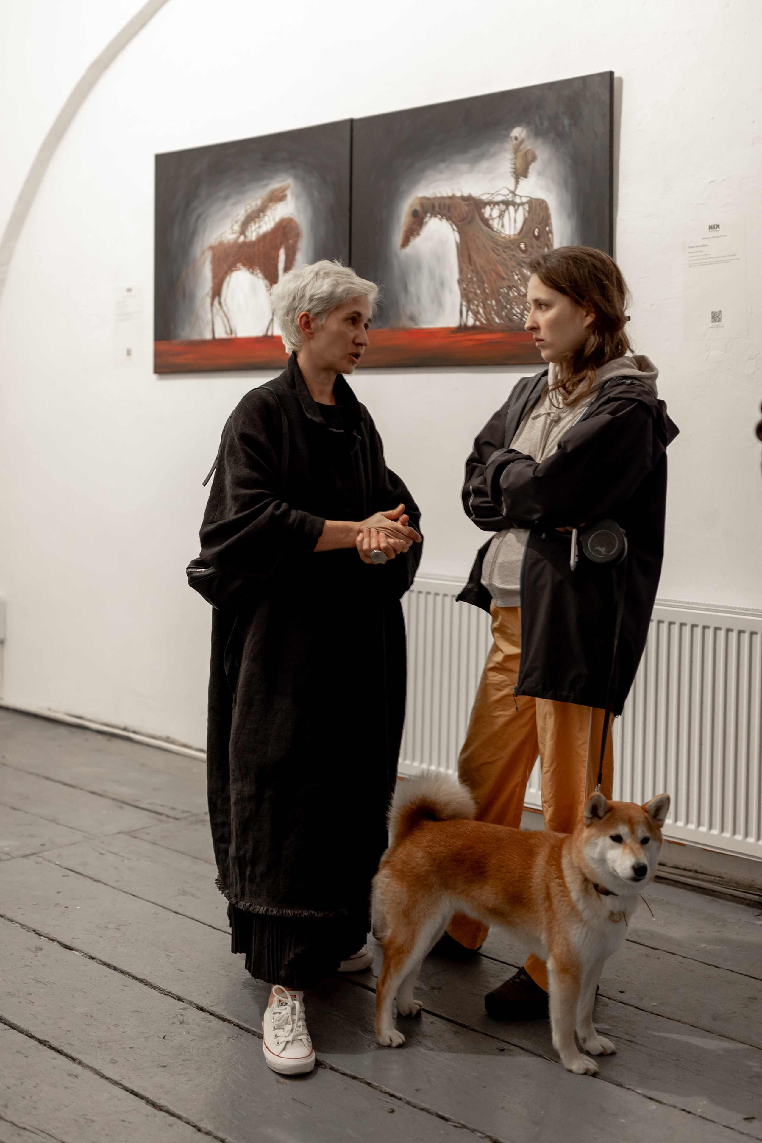 Белград галлерея Magacin. Фотограф и художник Астрахов Павел