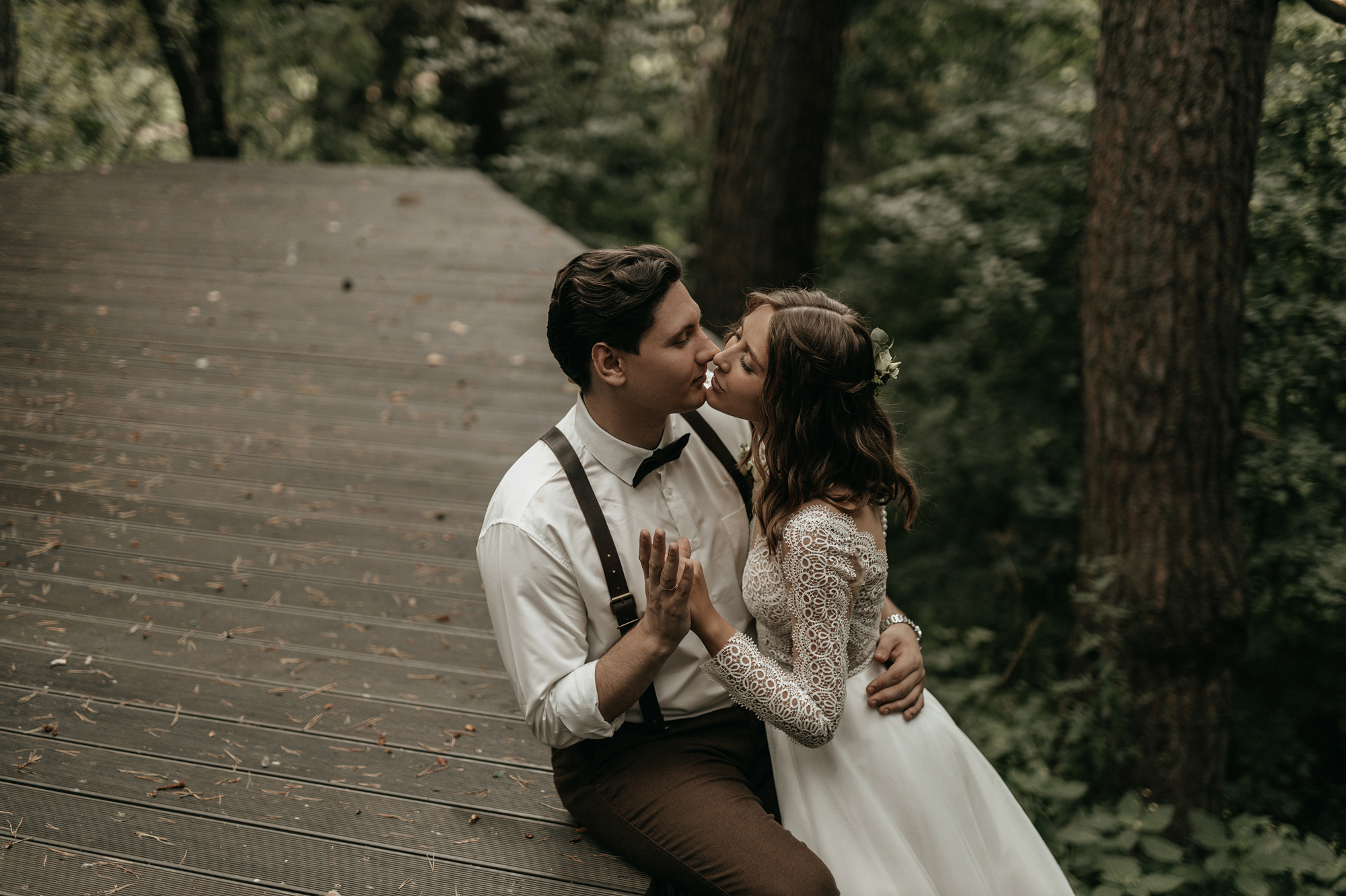 Свадьба в лесу. Фотограф и художник Астрахов Павел