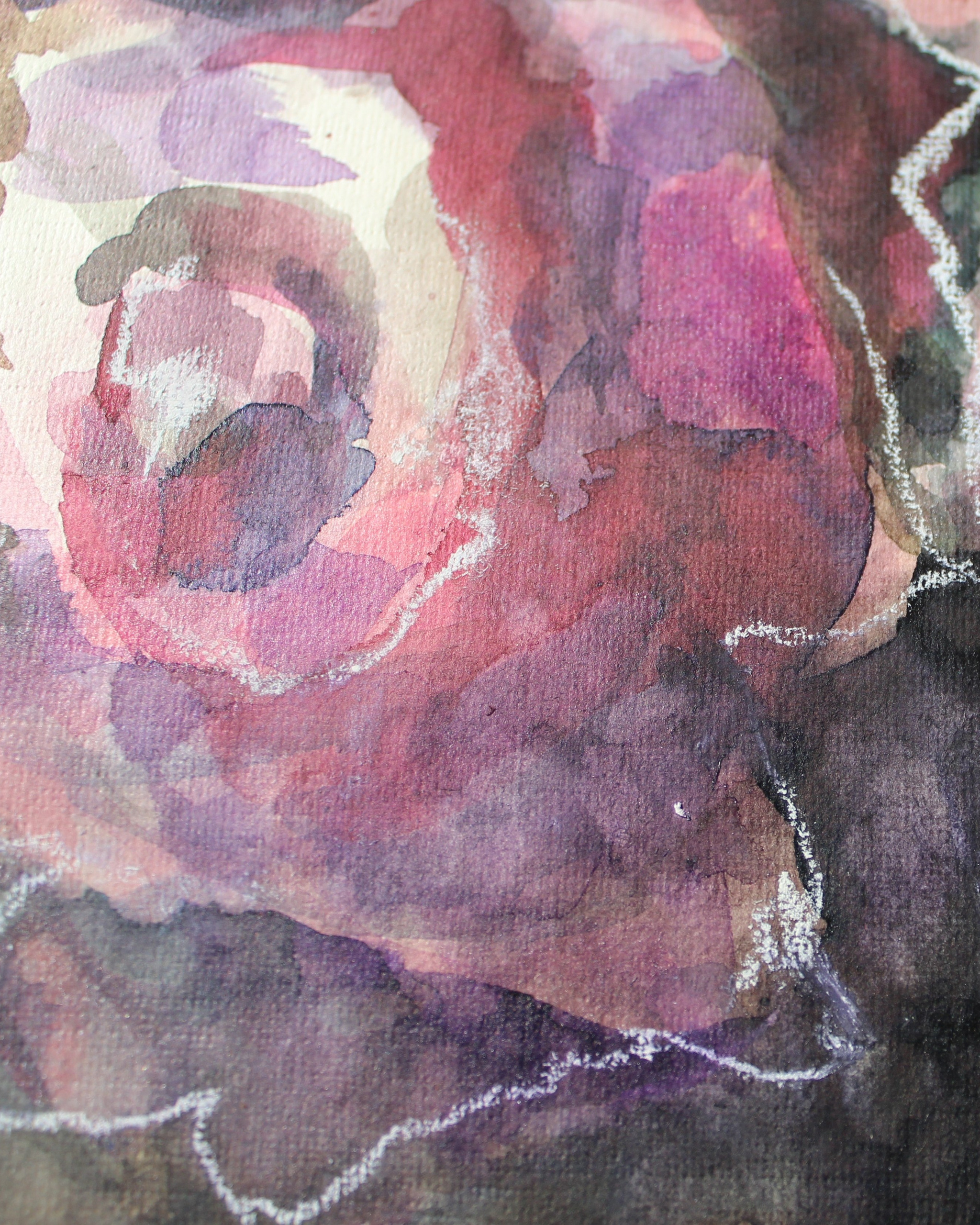 София Гольцева «Watercolor small. Roses N1». Декор для дома