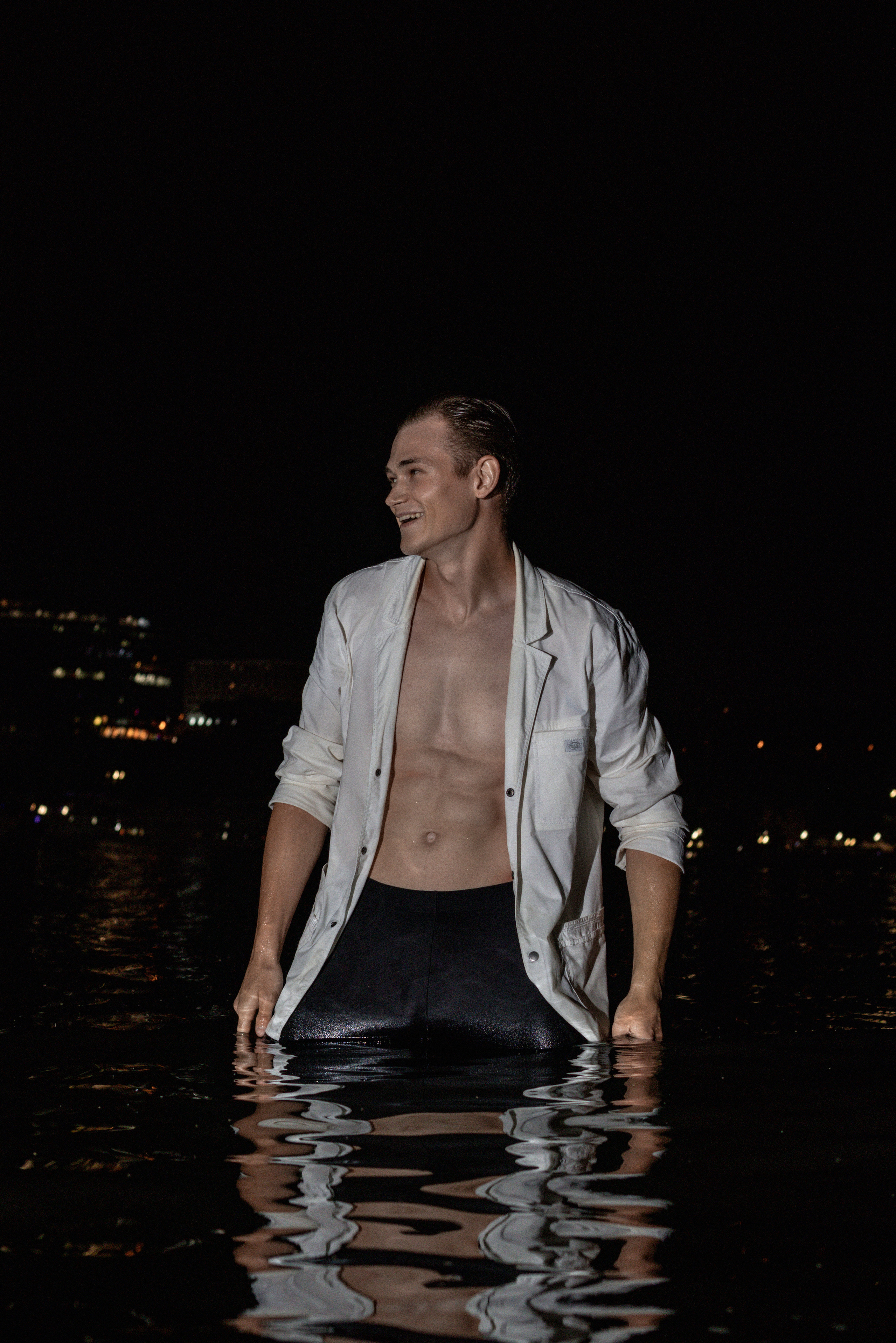 Ночная съемка у реки. Фотограф в Ростове-на-Дону Игорь Апасеев