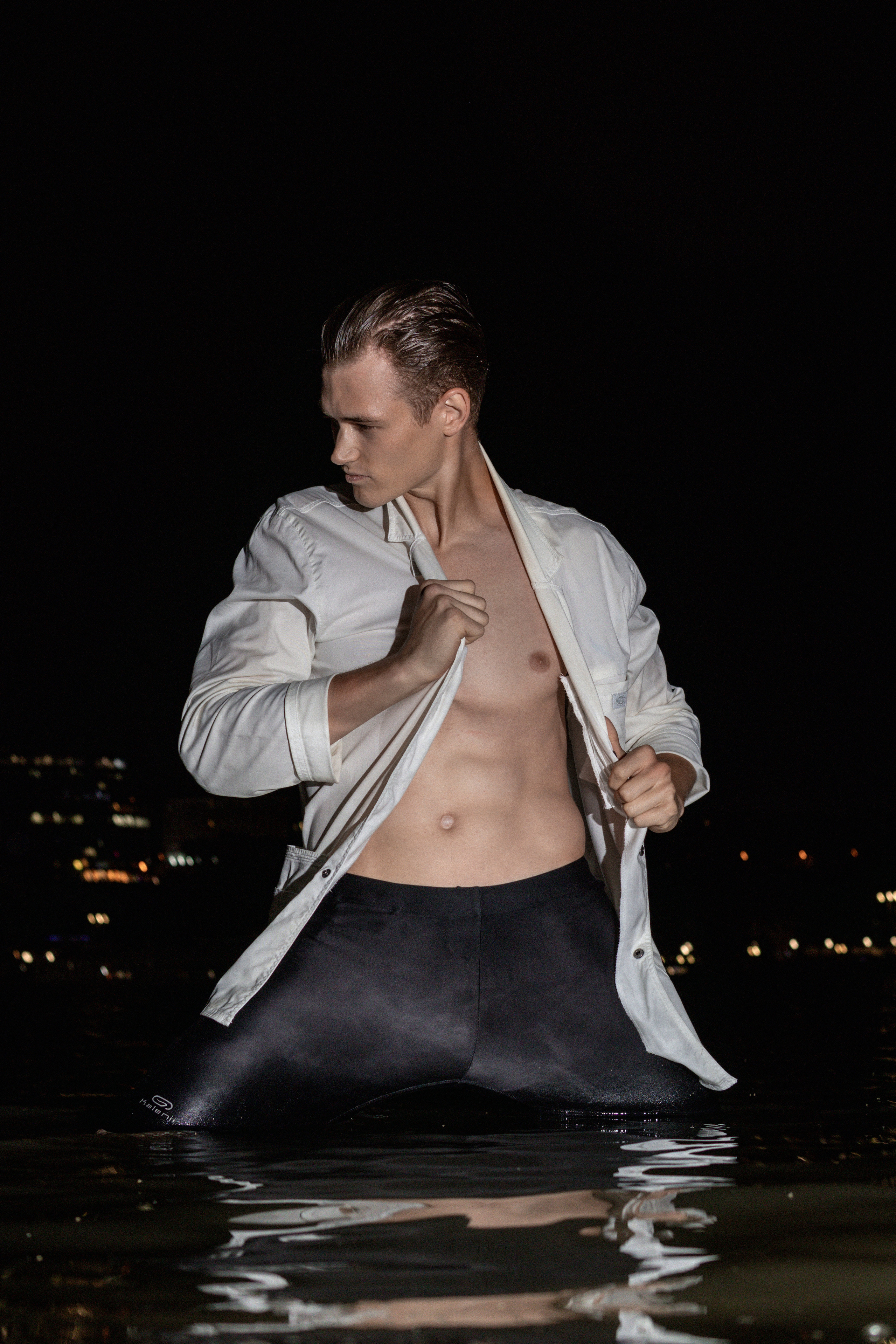 Ночная съемка у реки. Фотограф в Ростове-на-Дону Игорь Апасеев