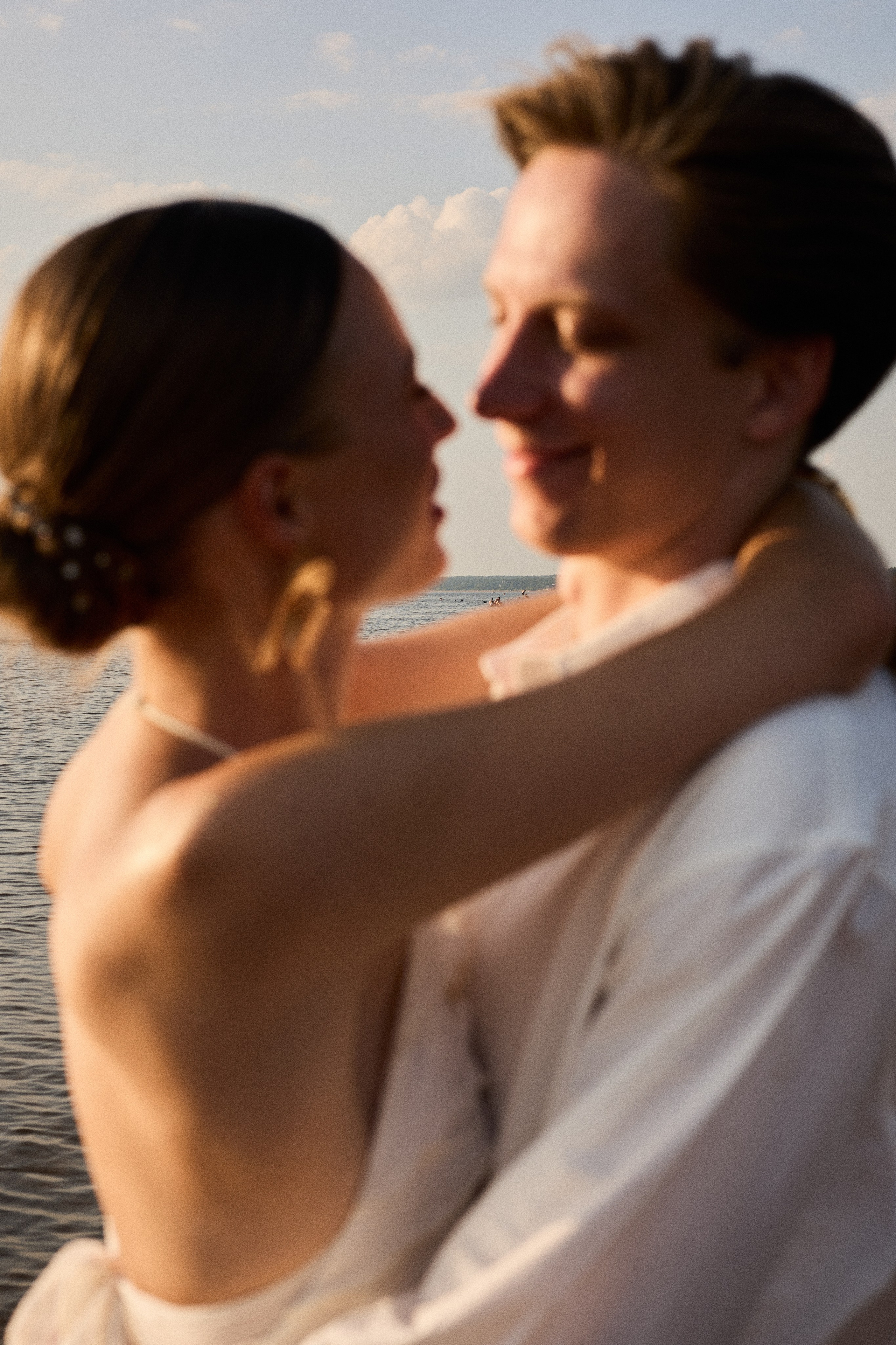 Фотосессия пары на Финском заливе. Фотограф в Санкт-Петербурге Анастасия Воробьева