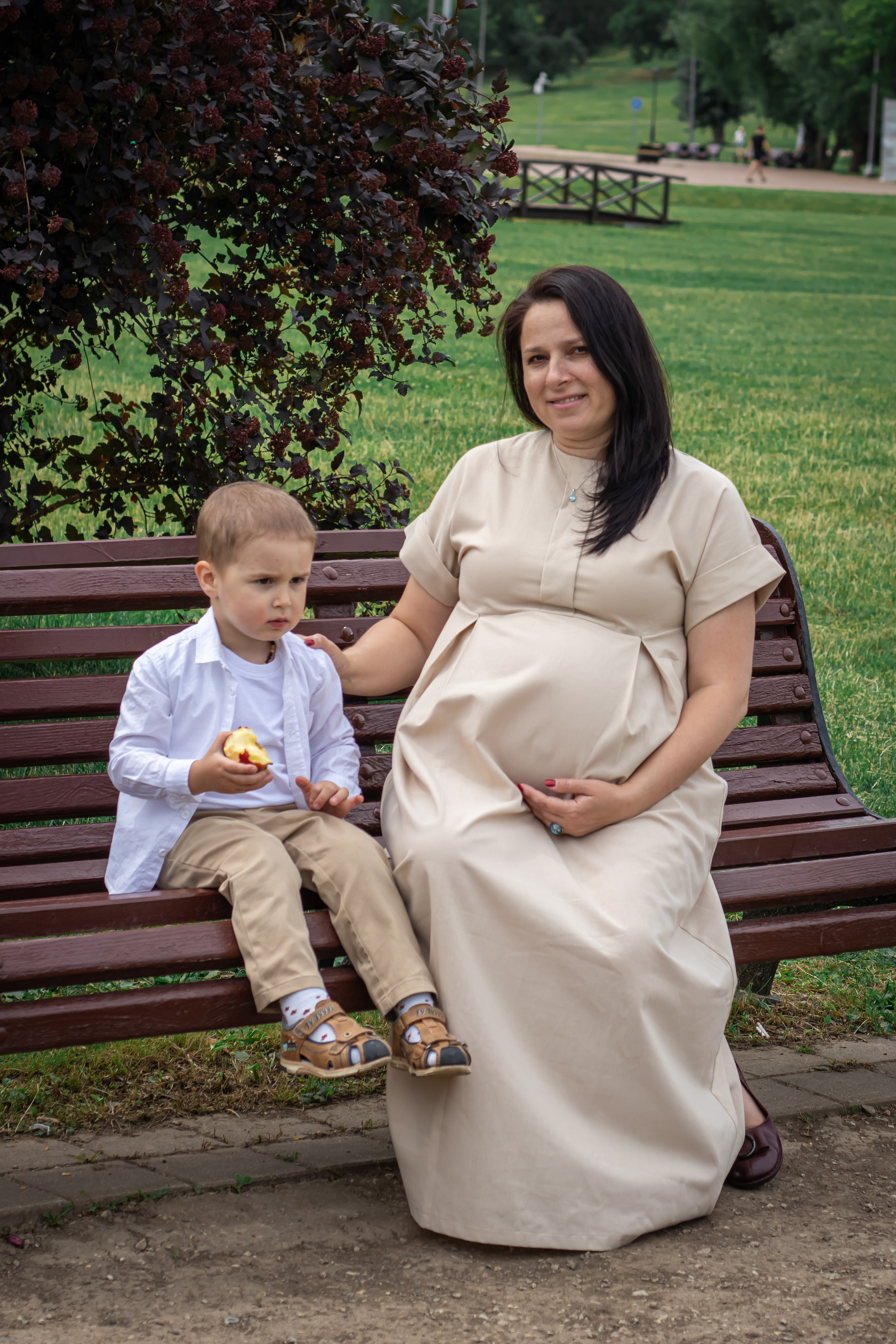 Фотографии с фотосессии Беременности Москва