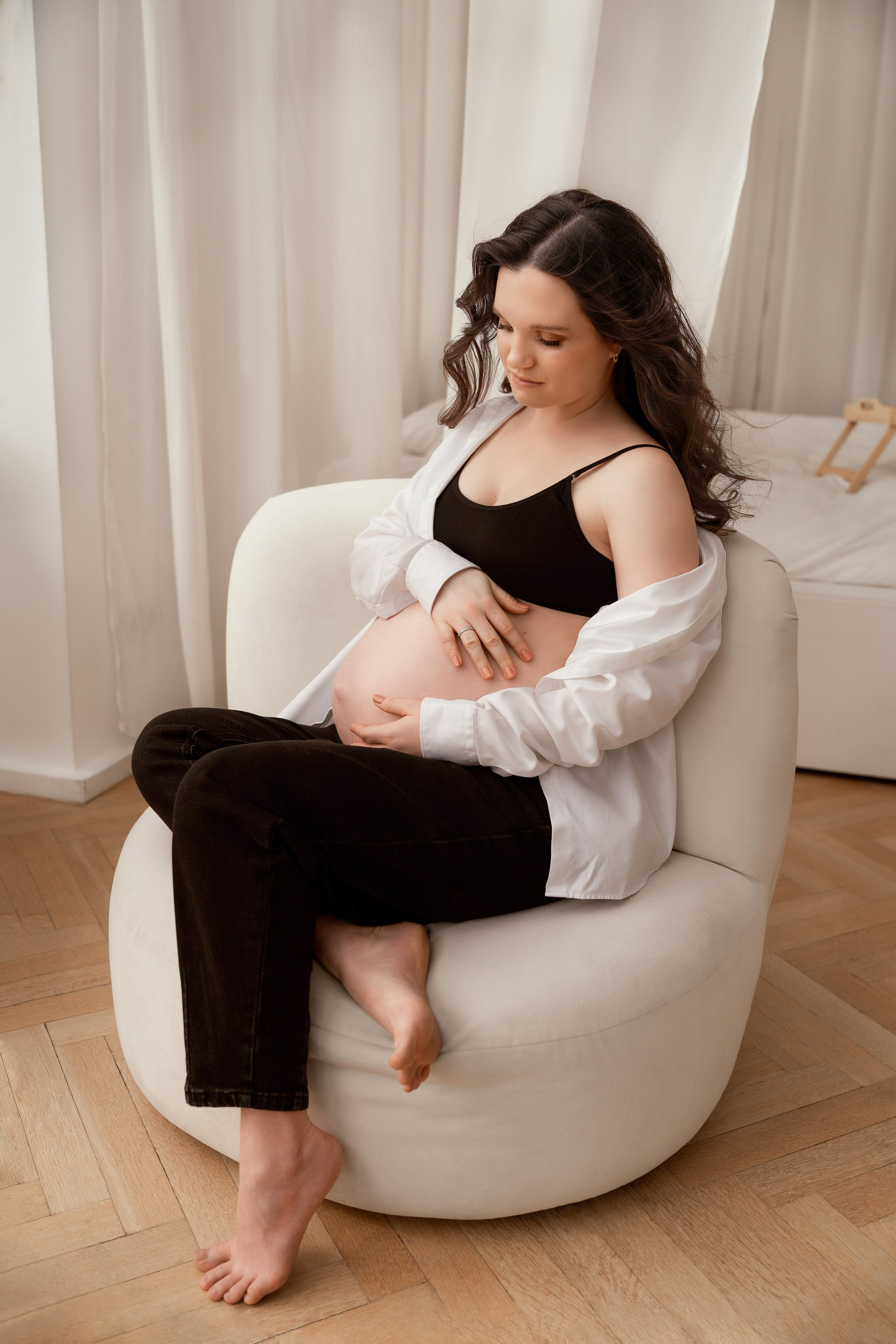 Съемка беременности. Фотограф Ольга Чувалдина Москва